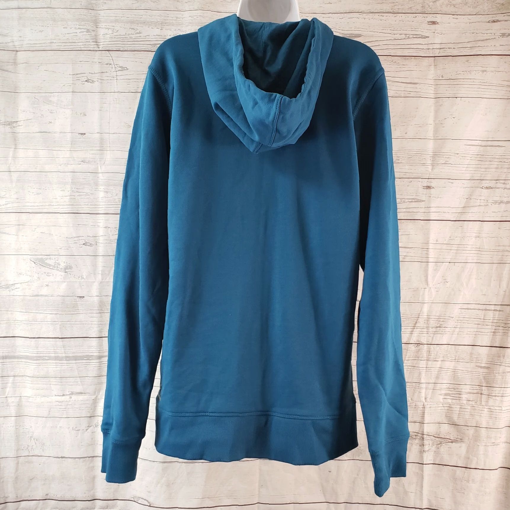 Vintage Ably Womens Full Zip Hoodie 2XL Blue Cotton Long Sleeve Regular Size Mens Women? Size XXL / US 16-18 / IT 52-54 - 4 Thumbnail