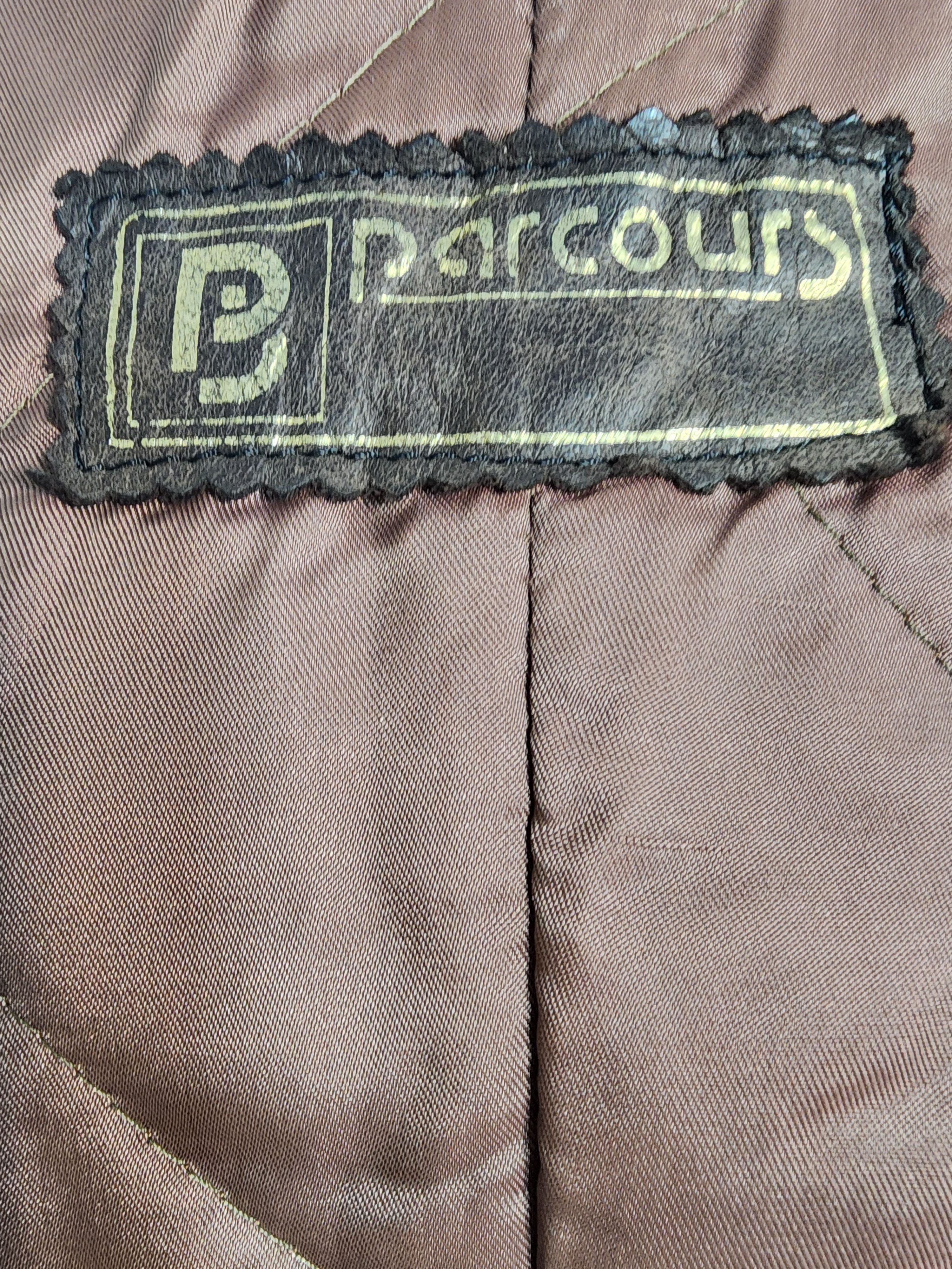 Uniqlo Brown Genuine Leather Men's Coat with Belt Size US L / EU 52-54 / 3 - 8 Thumbnail