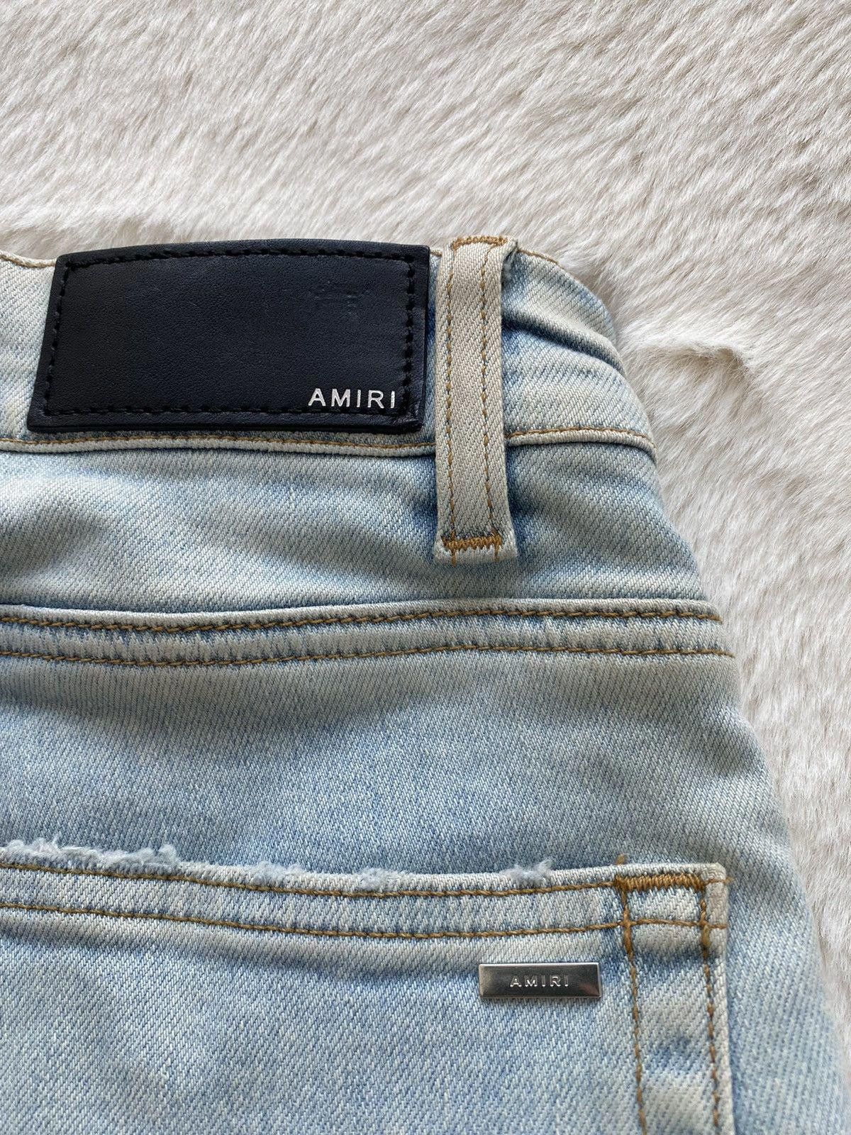 Amiri Amiri Light Indigo MX2 Jeans Size US 29 - 3 Thumbnail