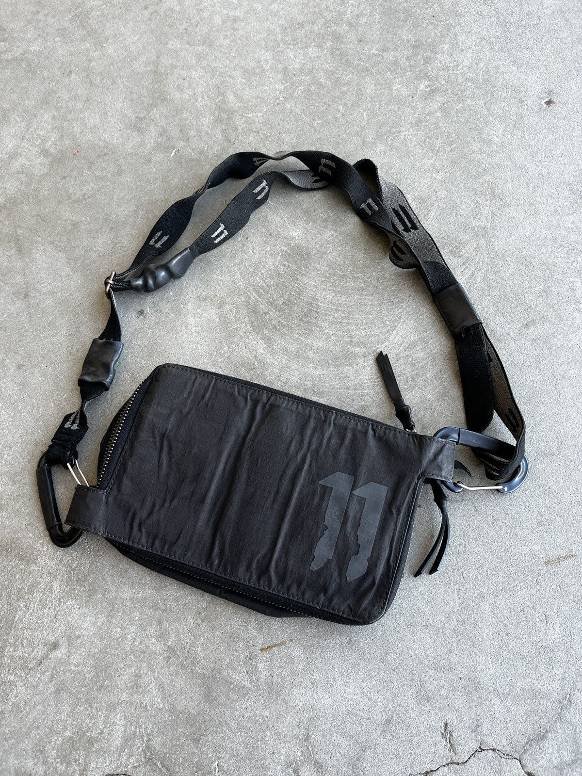 11 By Boris Bidjan Saberi 11 by Boris Bidjan Saberi Logo Wallet (unisex) Size ONE SIZE - 5 Thumbnail