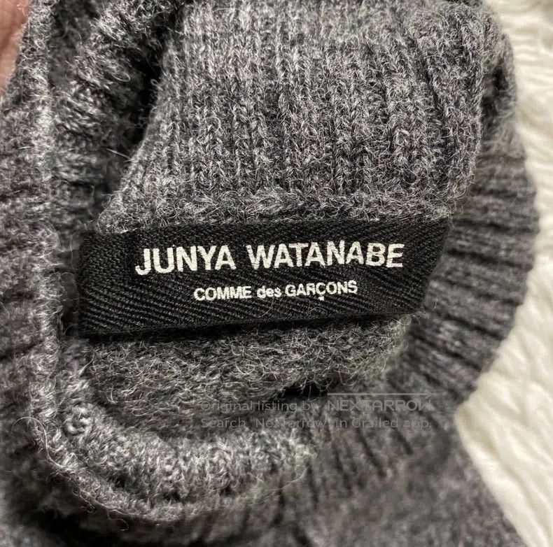 Junya Watanabe Junya Watanabe Distressed Wool Sweater Size S / US 4 / IT 40 - 3 Thumbnail
