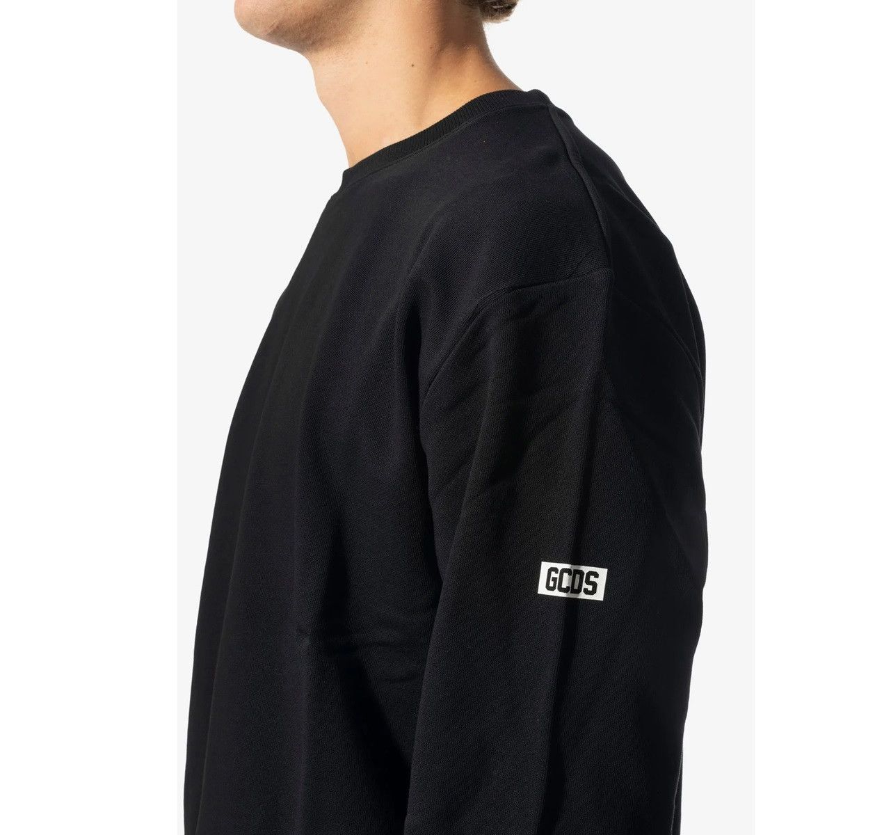 GCDS Black Logo Sweatshirt Size US S / EU 44-46 / 1 - 4 Thumbnail