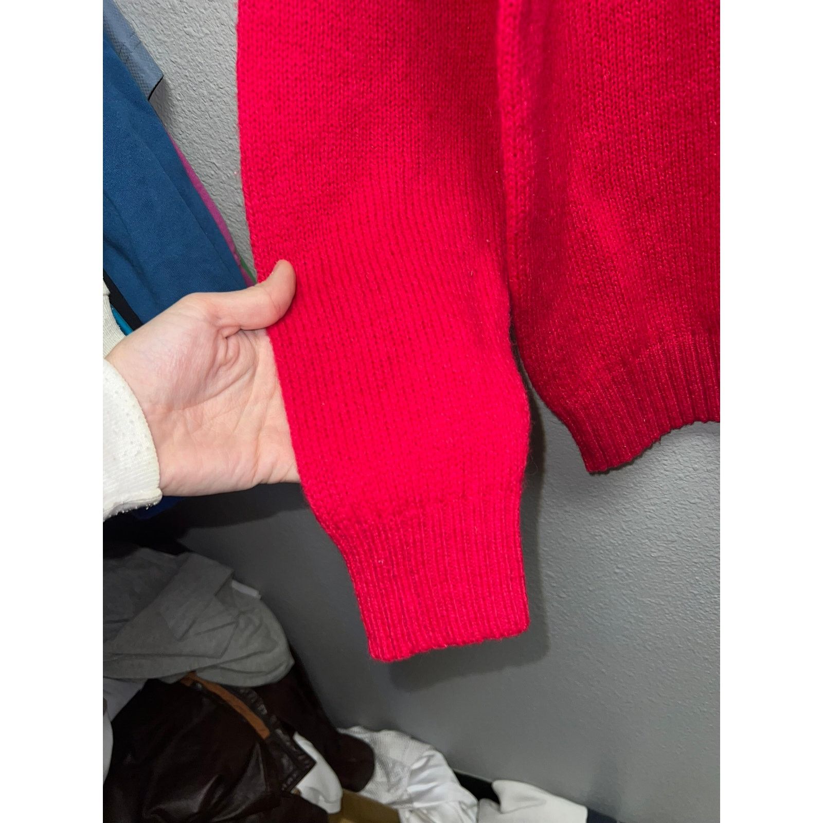 Steeplechase Vintage Pink Wool Sweater Steeplechase 70% Wool Pullover XL Size US XL / EU 56 / 4 - 4 Thumbnail
