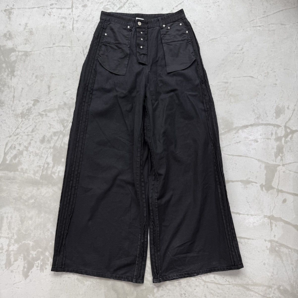 Vetements Vetements SS23 Inside-out Bell Botton Denim Pants Size US 31 - 1 Thumbnail