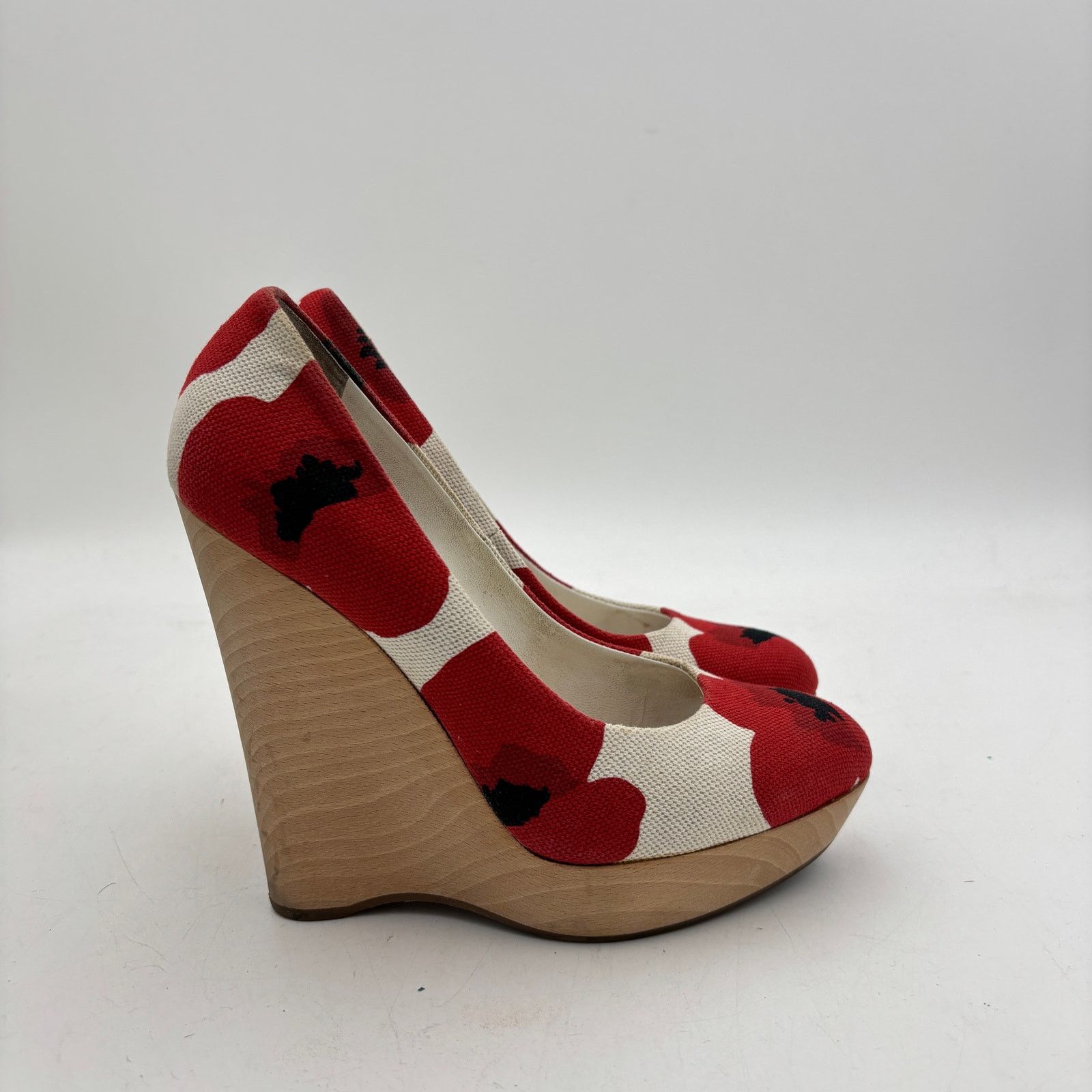 Yves Saint Laurent Yves Saint Laurent Maryna 105 Pump Wedges Women's 37.5 Size US 6.5 / IT 36.5 - 2 Thumbnail