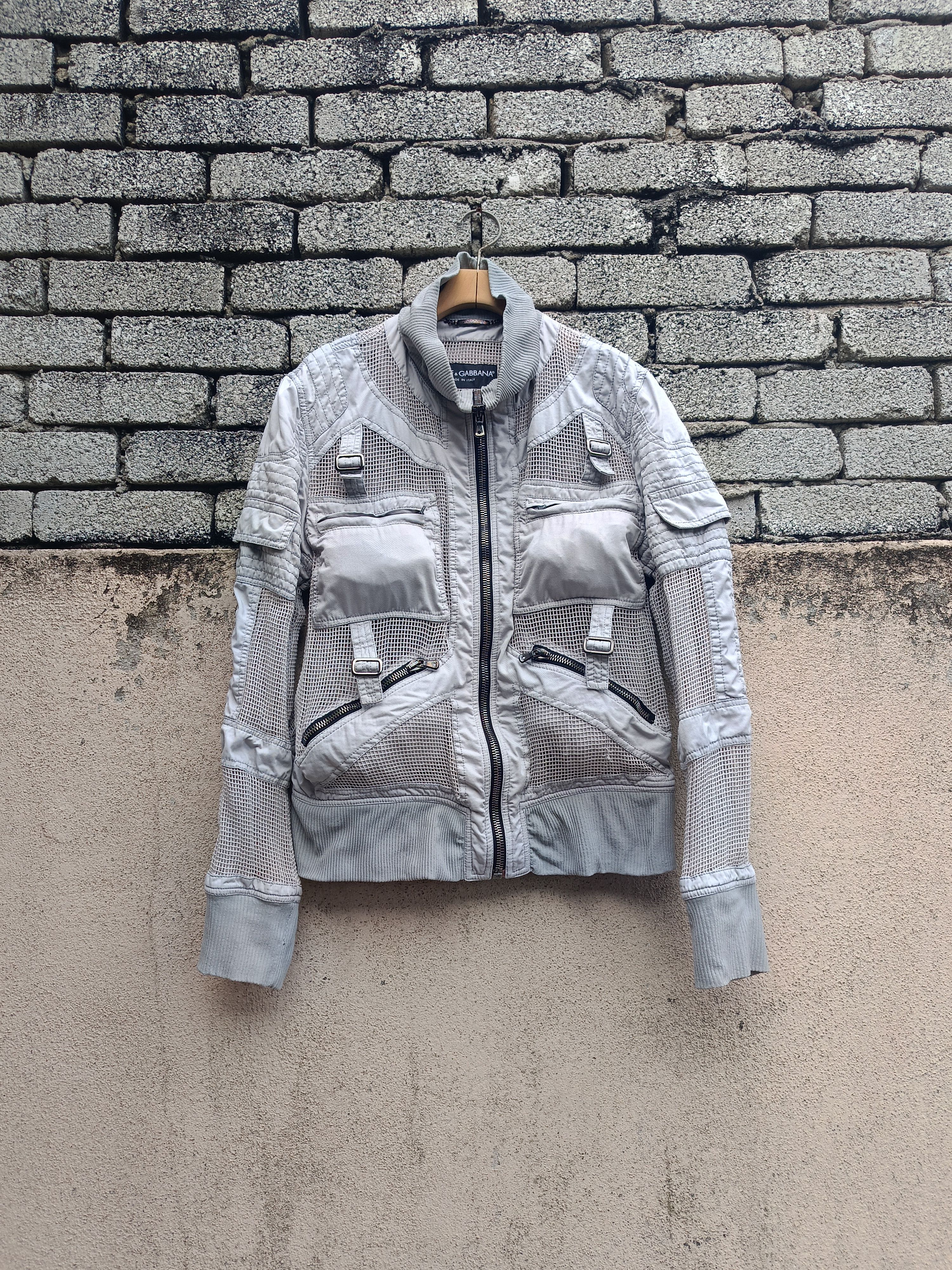 Dolce & Gabbana SS2004 DOLCE AND GABBANA PARACHUTE MESH JACKET Size US S / EU 44-46 / 1 - 1 Thumbnail
