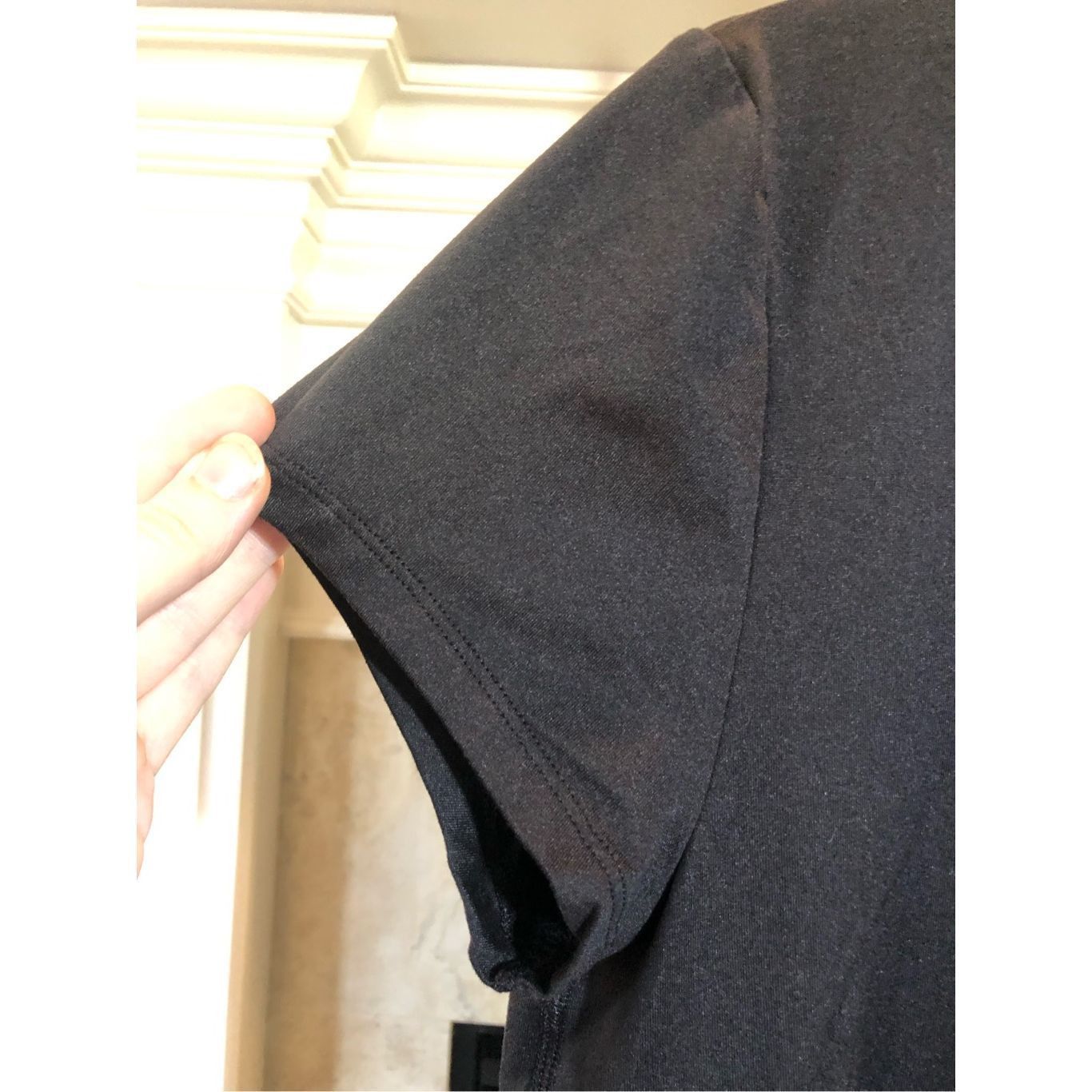Champion Champion Women’s Athletic Short Sleeve Black T-Shirt Size L Size L / US 10 / IT 46 - 3 Thumbnail