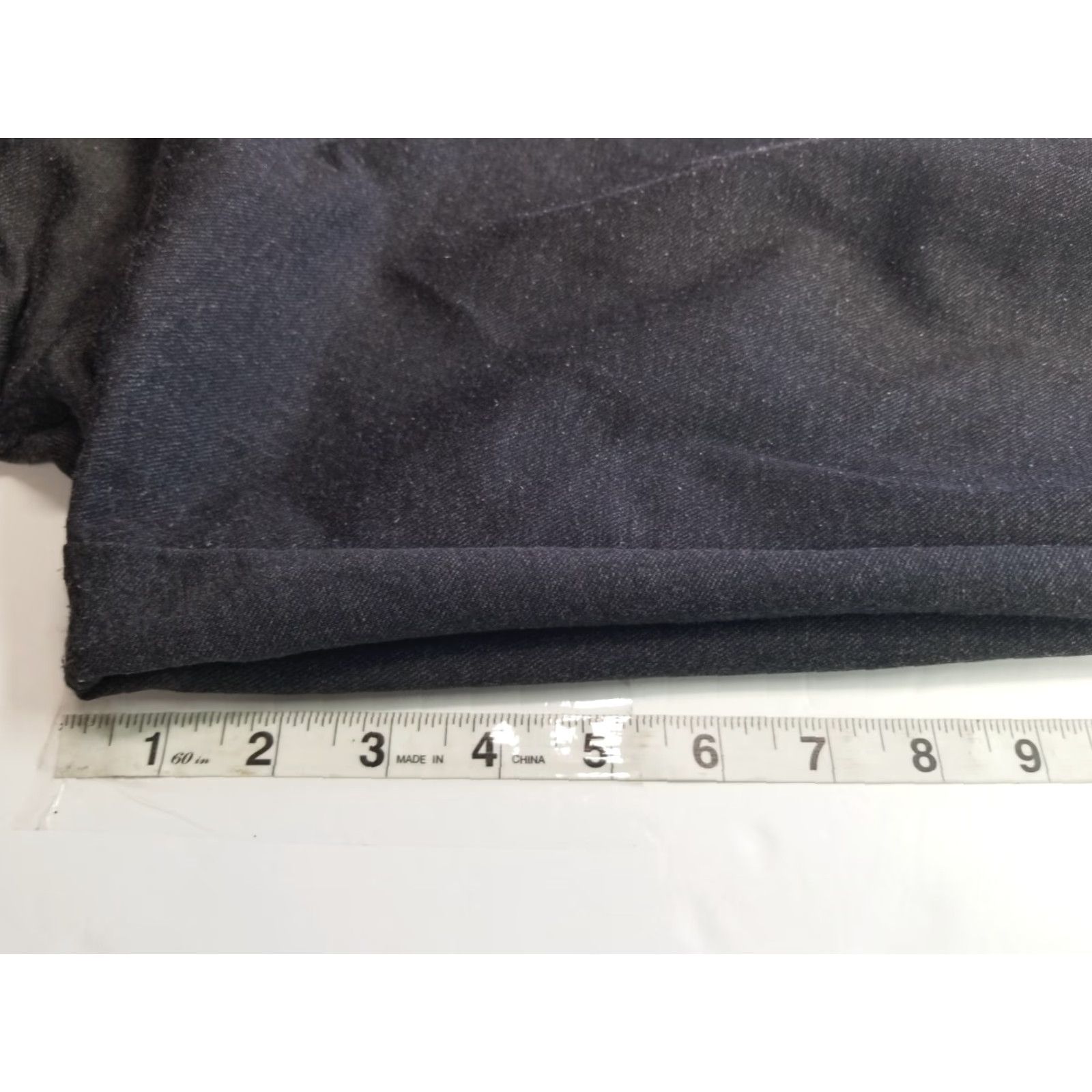 White House Black Market White House Black Market Women's Pants Skinny High Rise Slim Inseam 28 in Size 6 Gray Blue Pattern Solid Dress Pants Size 28" / US 6 / IT 42 - 4 Thumbnail