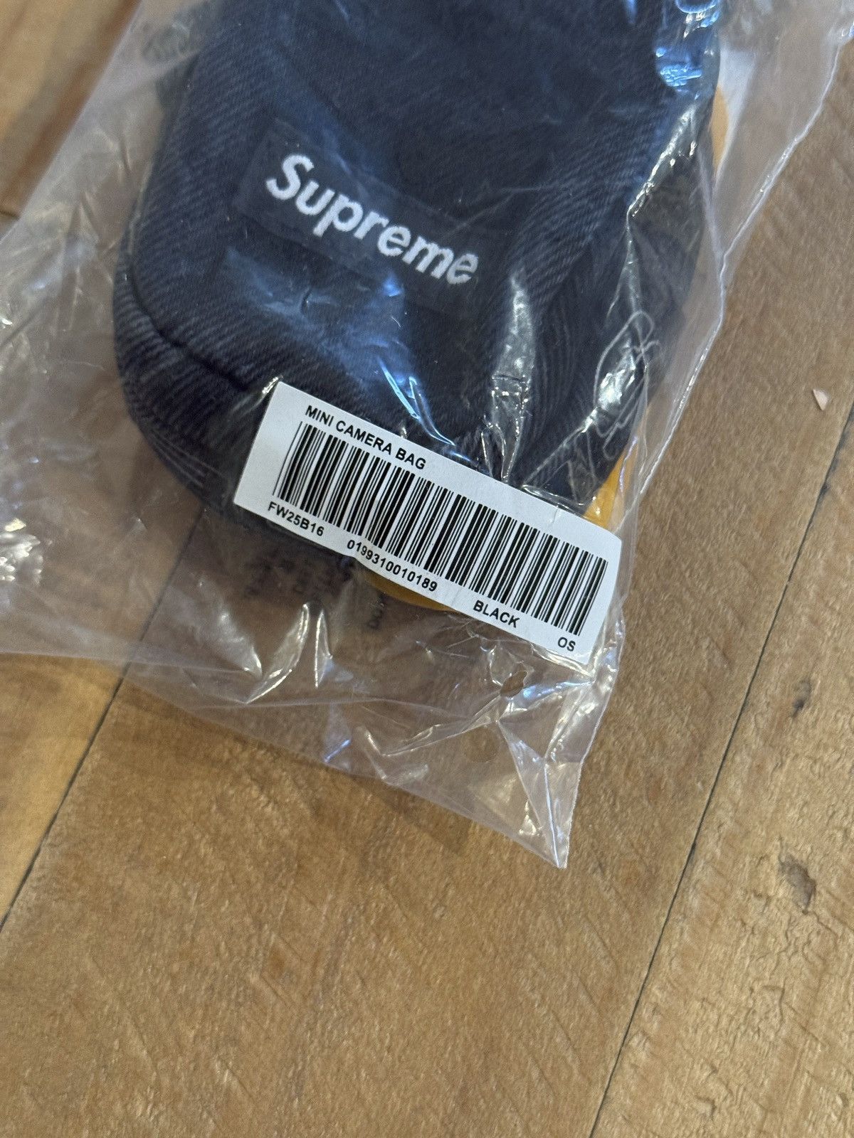 Supreme Supreme Denim Mini Utility Bag Black Size ONE SIZE - 7 Thumbnail