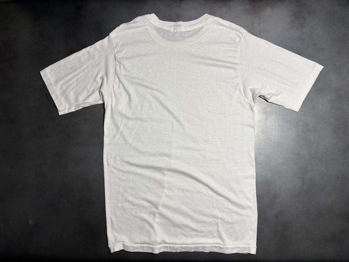 Vintage 1970s Vintage Blank Tee 1980s Stanfields Thrashed Distressed Size US M / EU 48-50 / 2 - 10 Thumbnail