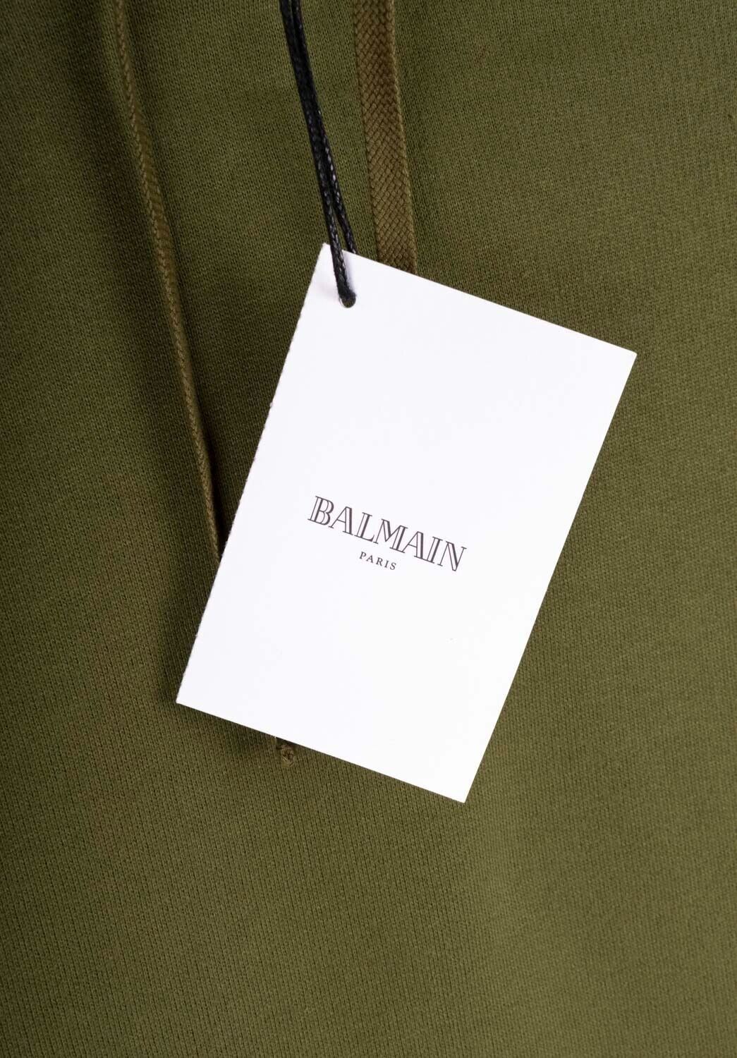Balmain Original Balmain Men Hooded Jumper Size M B033 Size US M / EU 48-50 / 2 - 7 Thumbnail
