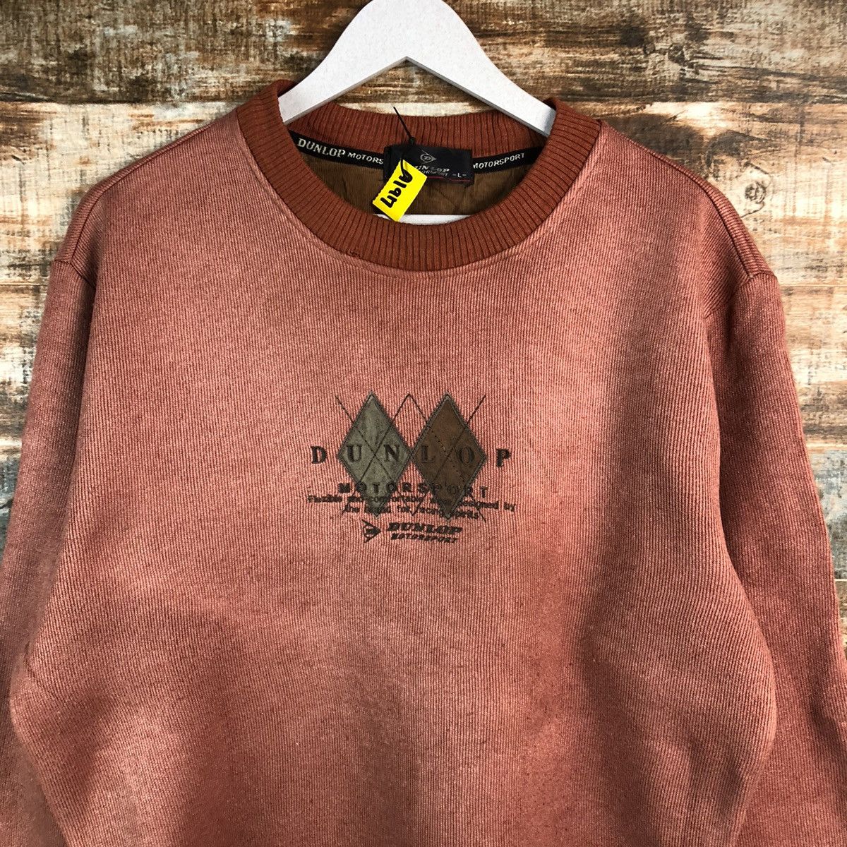 Dunlop × Vintage Dunlop vintage Orange Sweatshirt #A1917 Size US M / EU 48-50 / 2 - 5 Thumbnail