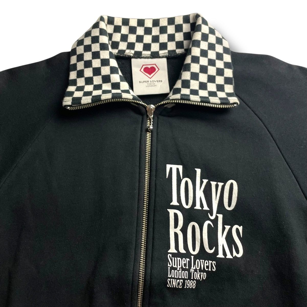 Super Lovers 🇯🇵☠️ LOVERS ROCK SUPER LOVERS SKULL PUNK GOTHIC JACKET Size US M / EU 48-50 / 2 - 10 Thumbnail