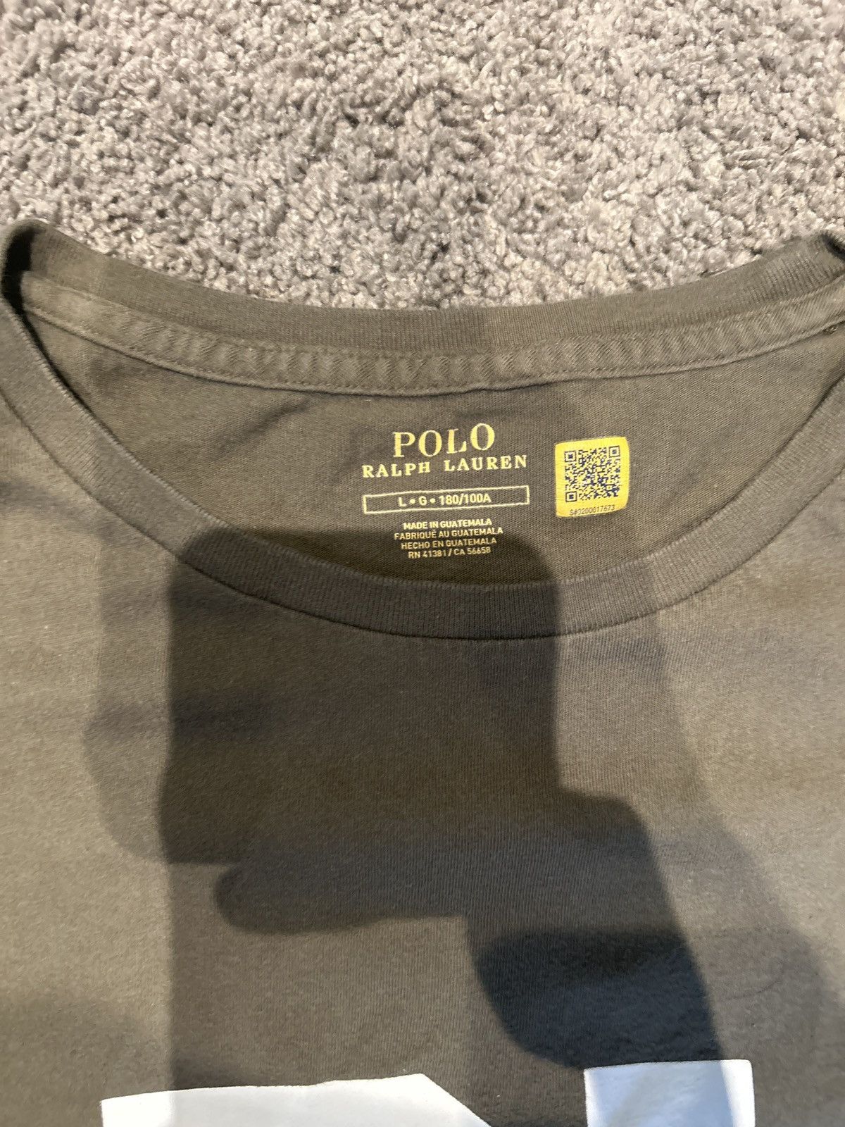 Polo Ralph Lauren Big RL Polo T-shirt Size US L / EU 52-54 / 3 - 3 Thumbnail