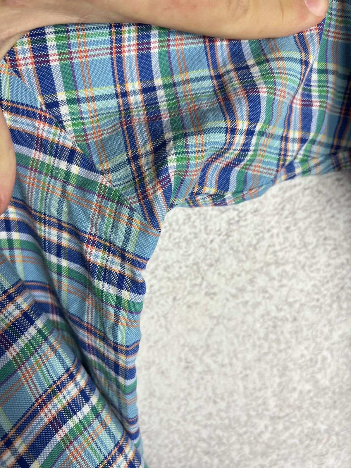 Polo Ralph Lauren Polo Ralph Lauren Check Country Shirt Longsleeve Size US XL / EU 56 / 4 - 7 Thumbnail