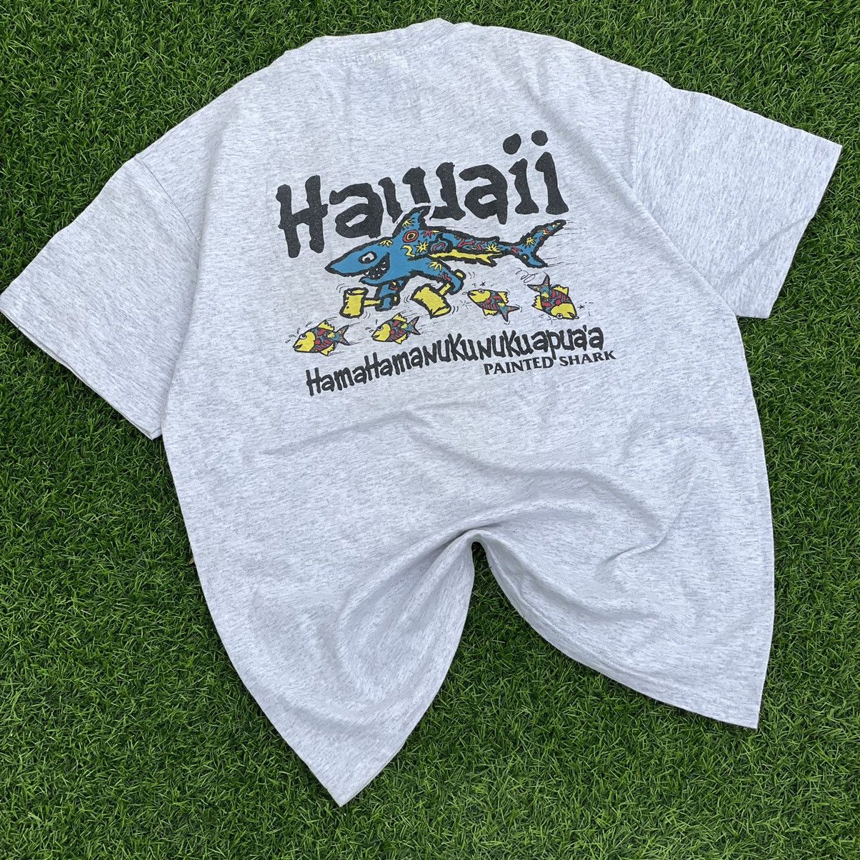 Hanes × Vintage VINTAGE 90s HANES HEAVYWEIGHT TSHIRT Size US L / EU 52-54 / 3 - 1 Thumbnail