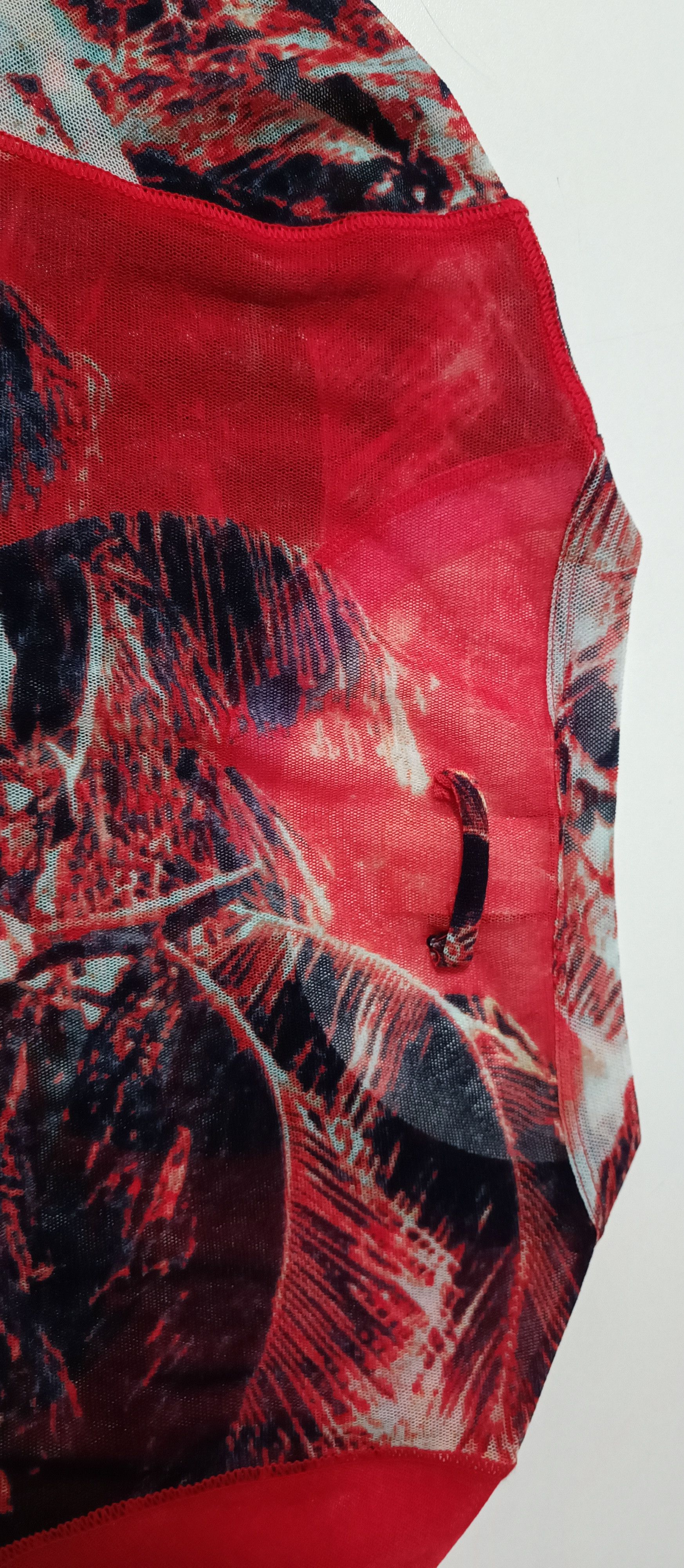Jean Paul Gaultier Palm trees nylon mesh t-shirt Size US XS / EU 42 / 0 - 21 Thumbnail