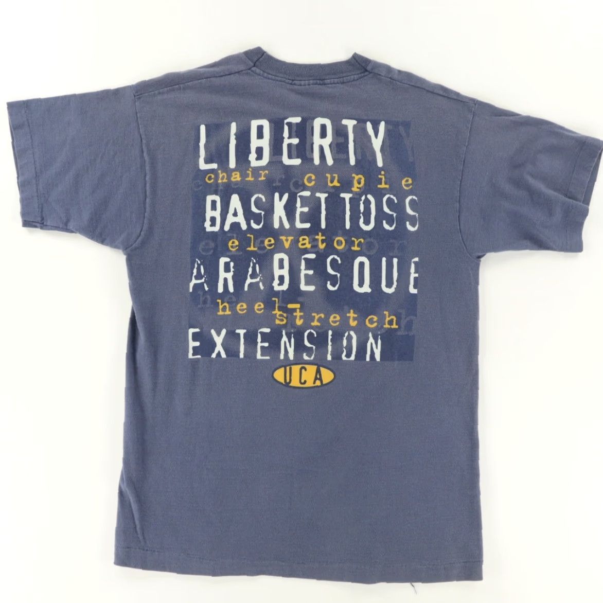 Fruit Of The Loom VINTAGE UCA Extreme Shirt Indigo Men L VTG Fruit of the Loom UCA Extreme Solid T-Shirt Indigo Men L Size US L / EU 52-54 / 3 - 4 Thumbnail