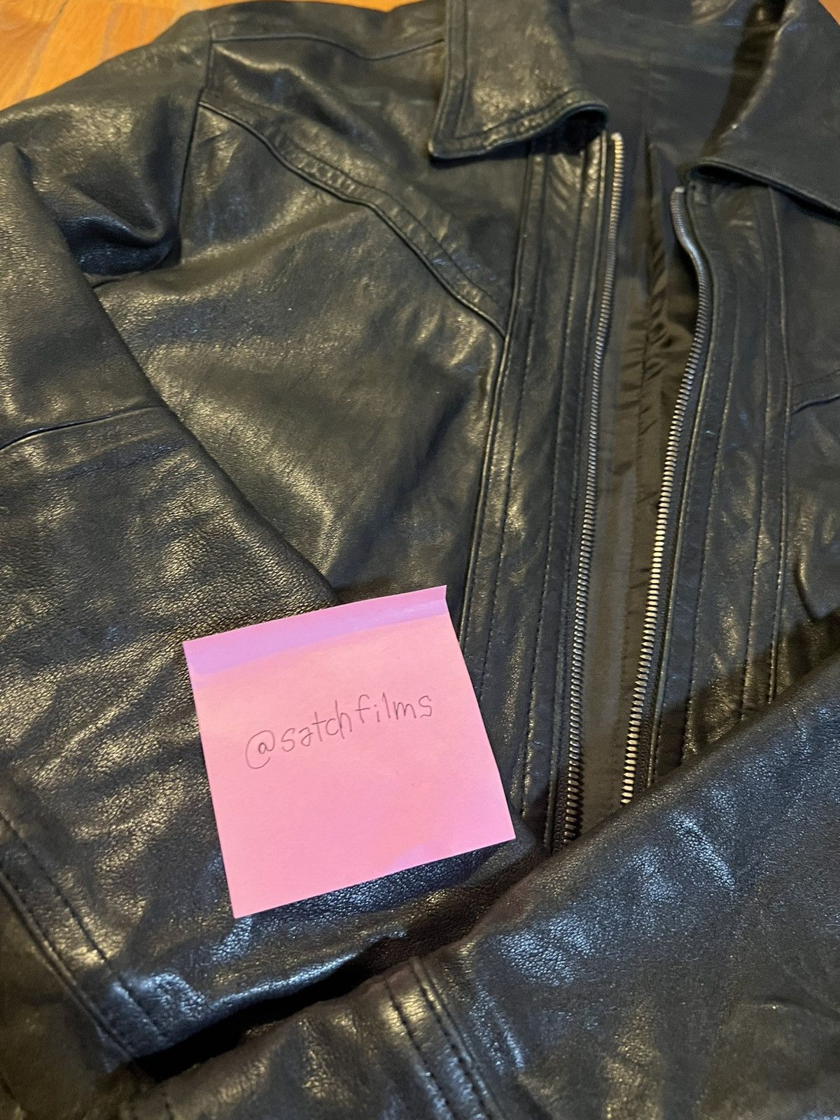 5351 POUR LES HOMMES 5351 Pour Les Hommes Leather Jacket Size US L / EU 52-54 / 3 - 5 Thumbnail