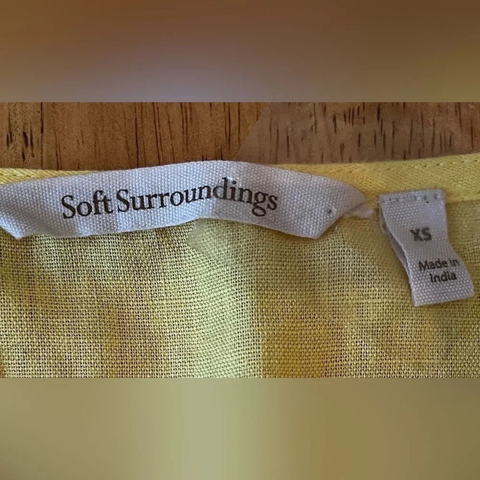 The Unbranded Brand Soft Surroundings Daydreamer linen blend maxi dress, size XS Size XS / US 0-2 / IT 36-38 - 5 Thumbnail