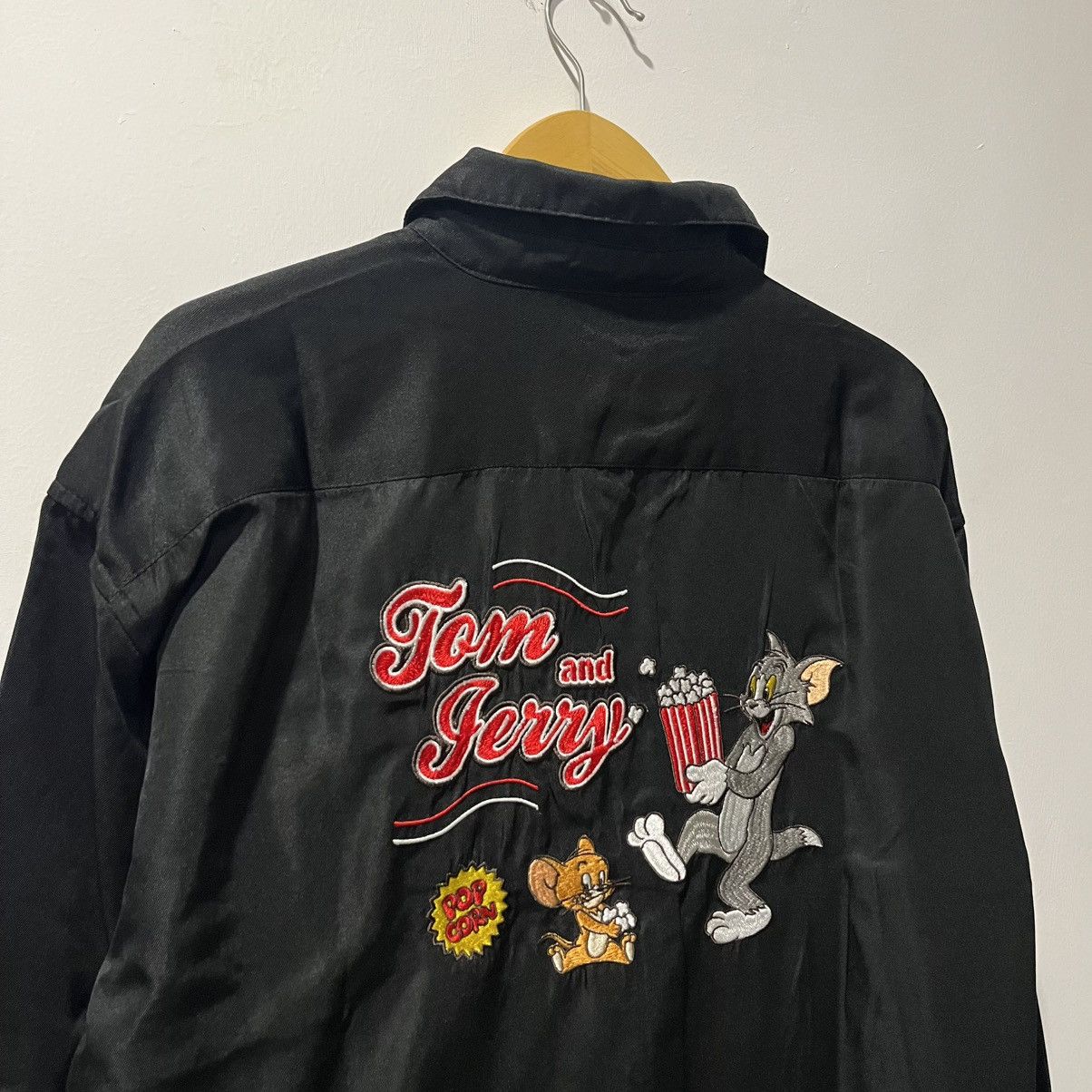 Cartoon Network Tom And Jerry Embroidered Ls Button Up Size US L / EU 52-54 / 3 - 3 Thumbnail