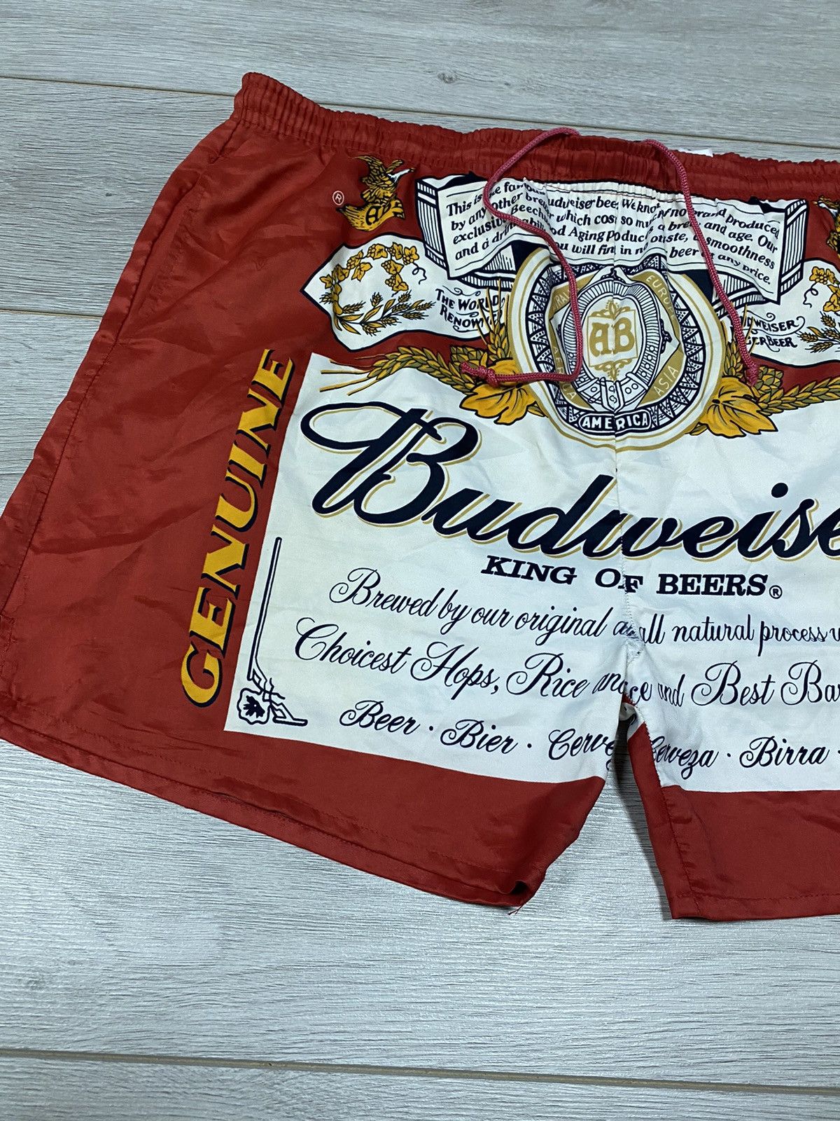 Budweiser Budweiser 2005 vintage over print beer shorts Size US 36 / EU 52 - 6 Thumbnail