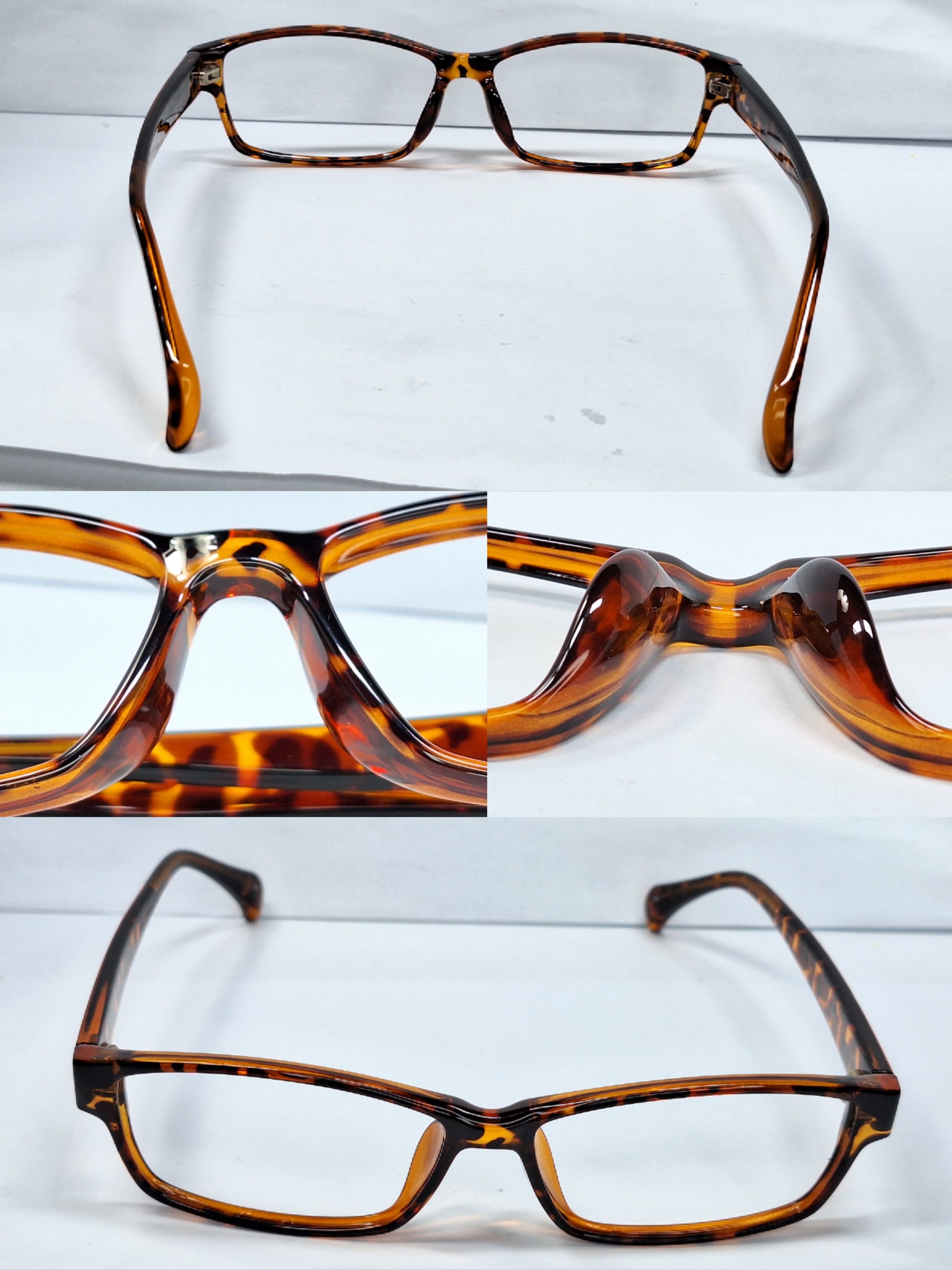 Vintage ELight OPM N1042MT Tortoise Square Glasses Frame Japan mint Size ONE SIZE - 5 Thumbnail