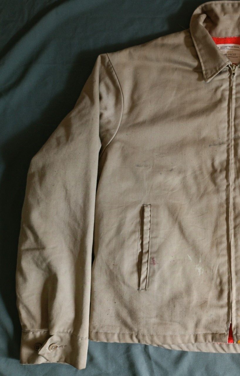 Big Mac Vintage 1970s Big Mac Cotton Work Jacket Size US L / EU 52-54 / 3 - 4 Thumbnail