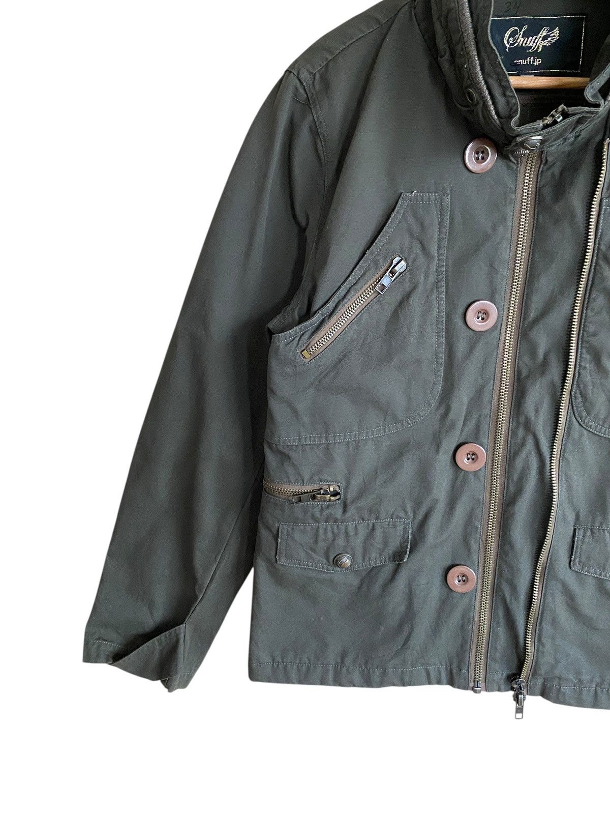 Le Grande Bleu (L.G.B.) Vintage Japanese Brand Snuff Tactical Jacket 2000s Size US L / EU 52-54 / 3 - 5 Thumbnail