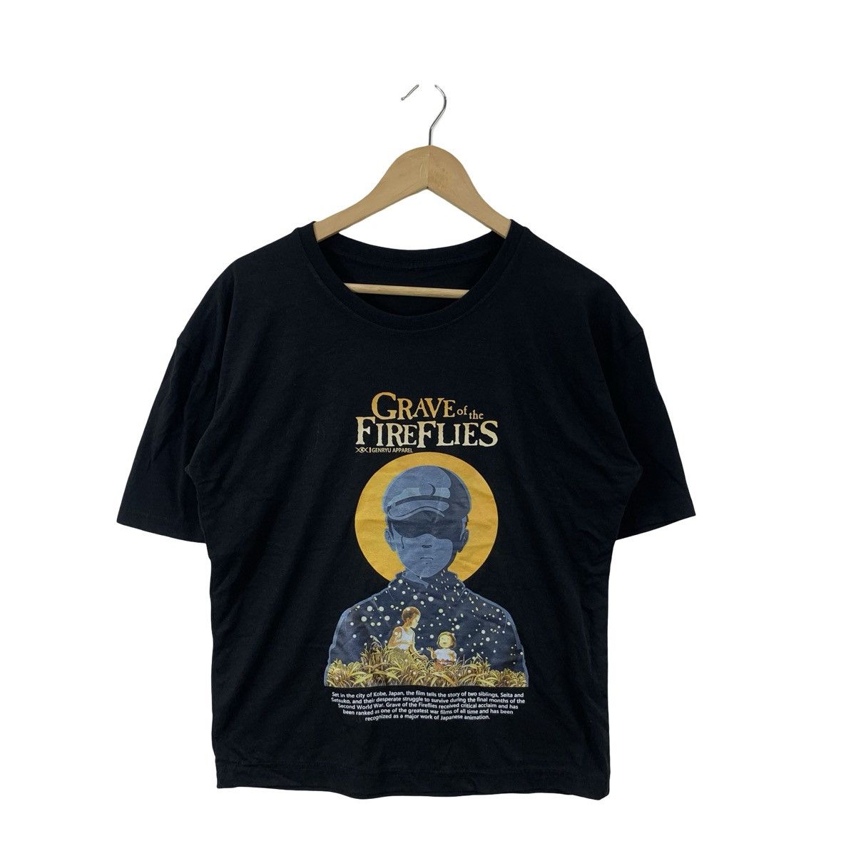 Vintage Vintage Grave of the Fireflies Anime Graphic Studio Ghibli Size US S / EU 44-46 / 1 - 4 Thumbnail