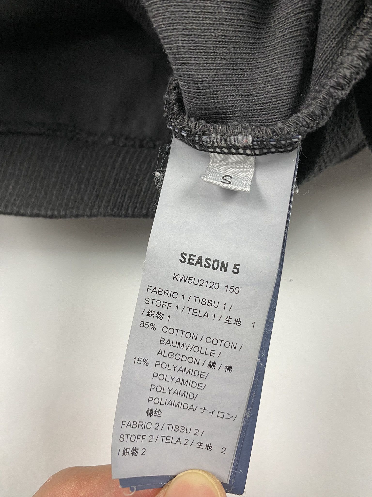 Yeezy Yeezy Season 5 Crushed Velvet Hoodie Size US S / EU 44-46 / 1 - 5 Thumbnail
