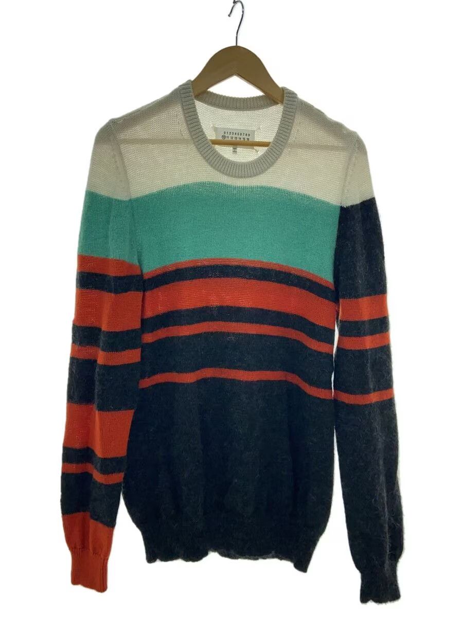 Striped Wool Knit Sweater