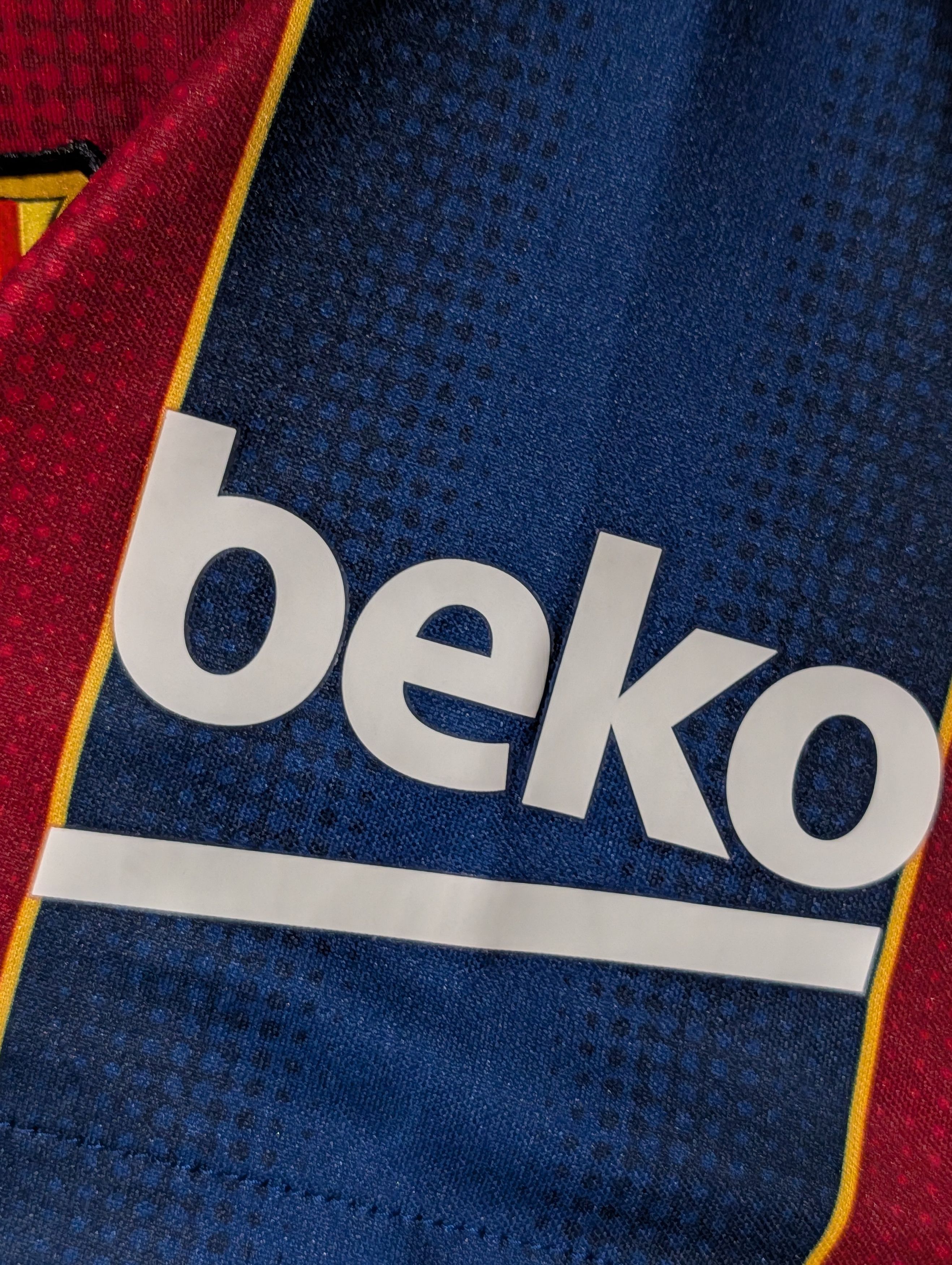 Chelsea Soccer Nike FC Barcelona Home Soccer Jersey Rakuten La Liga Patch Size US S / EU 44-46 / 1 - 6 Thumbnail