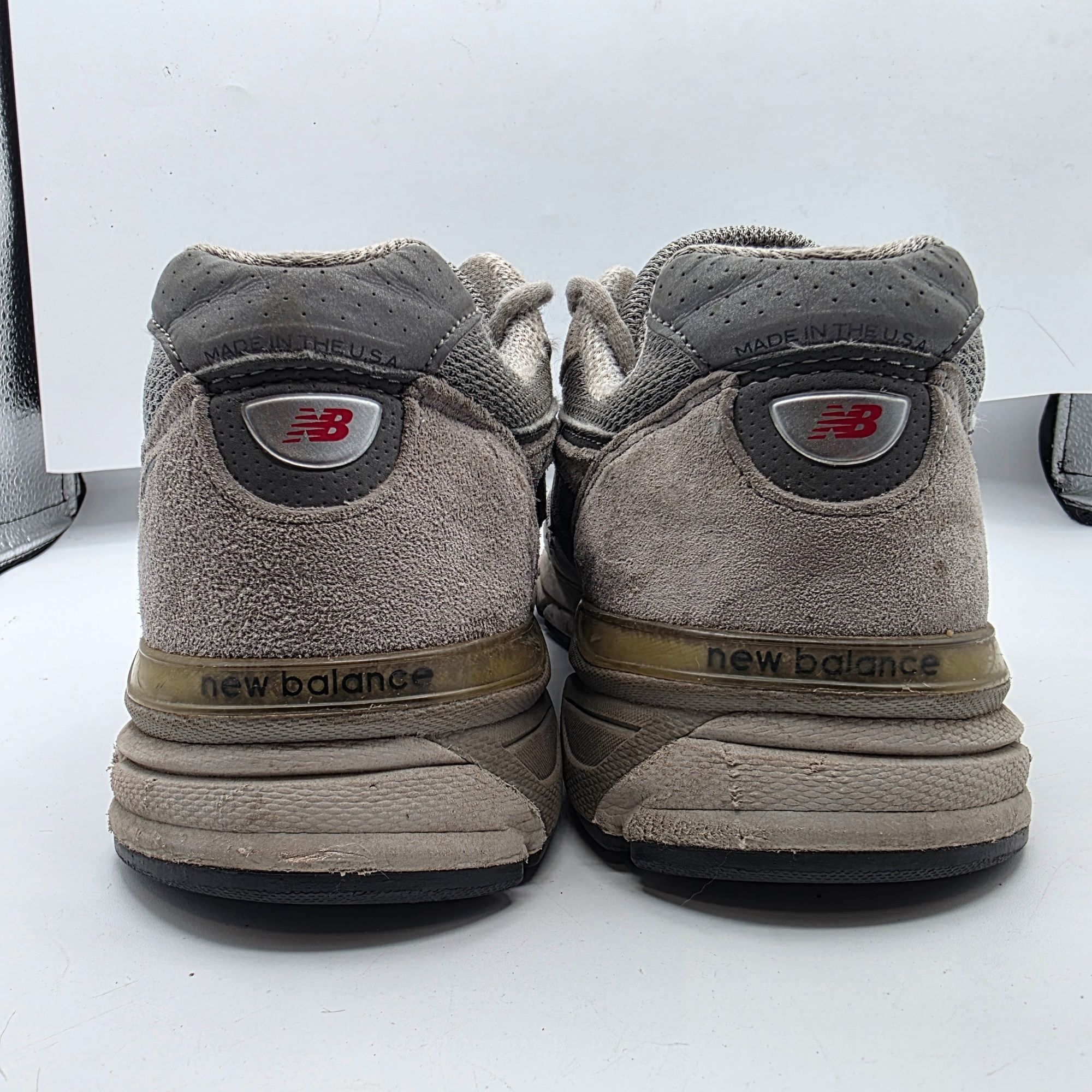 New Balance New Balance 990v4 Womens Size 9 Gray Castlerock Athletic Sho Size US 9 / IT 39 - 5 Thumbnail