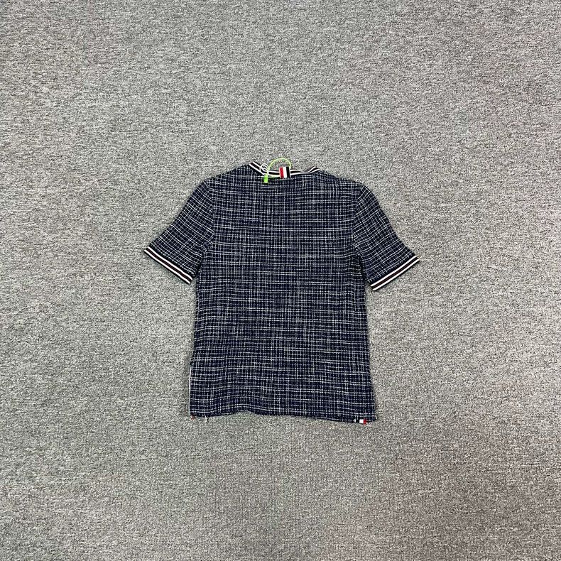 Thom Browne Thom Browne Short sleeves in plaid tweed Size XS / US 0-2 / IT 36-38 - 2 Thumbnail