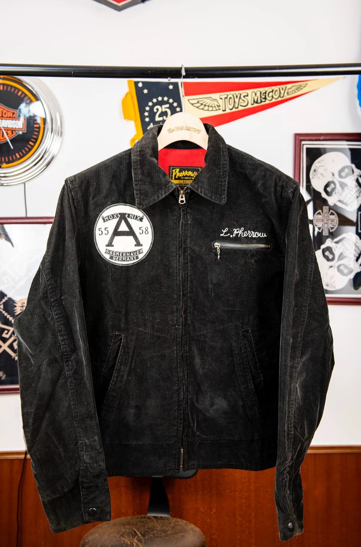 Pherrow's Pherrow's Corduroy Jacket with Red Lining Size US M / EU 48-50 / 2 - 1 Thumbnail