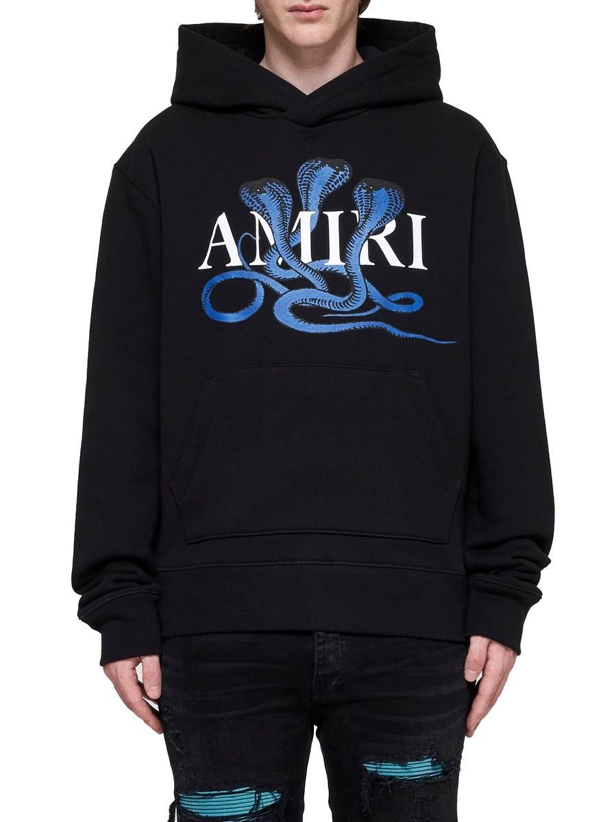 Amiri o1s1wg111025 Poison Hoodie in Black Size US M / EU 48-50 / 2 - 4 Thumbnail