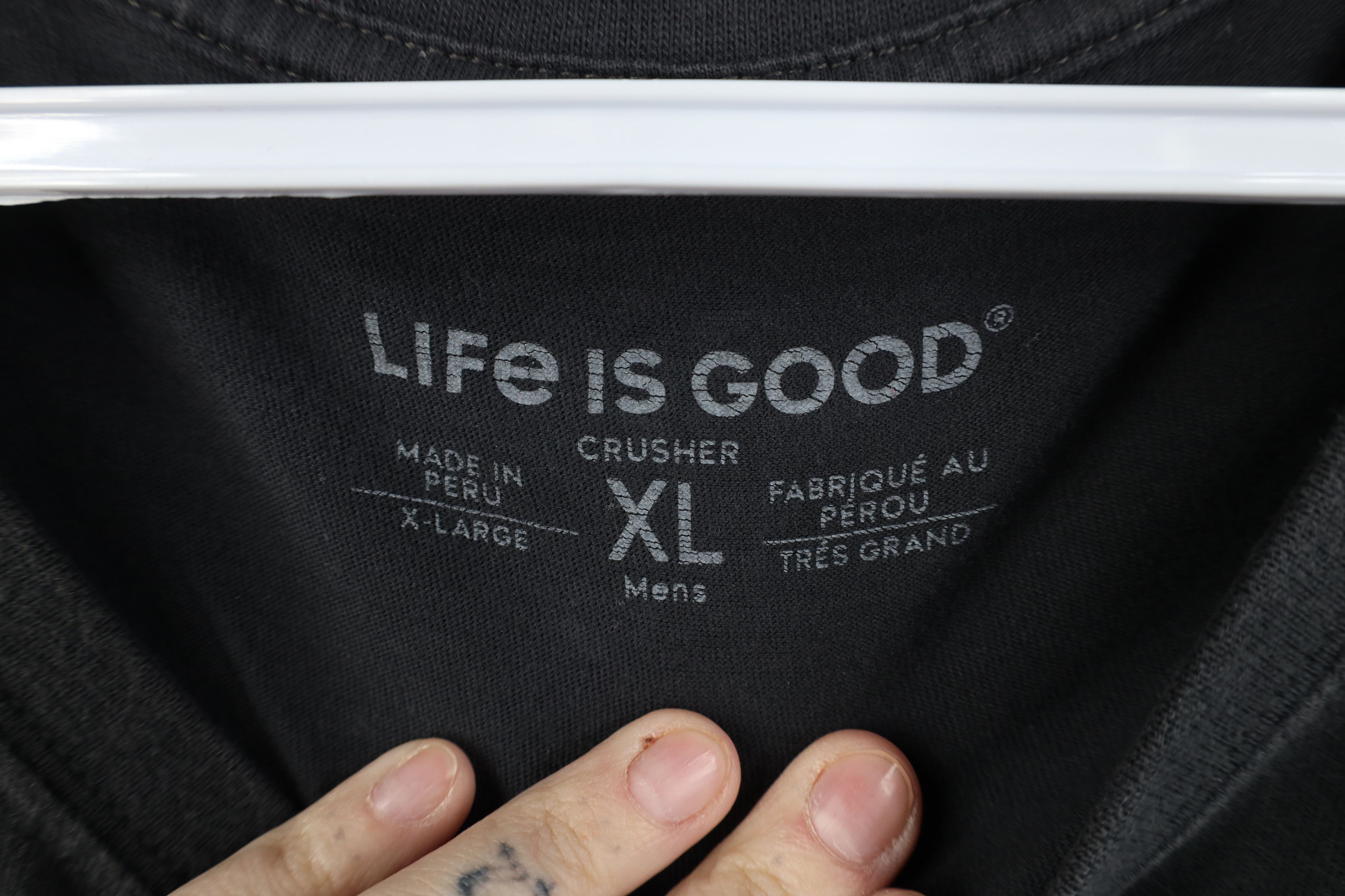 Life is Good Life Is Good Old Fashioned Old Fashion Drink T-Shirt Gray Size US XL / EU 56 / 4 - 6 Thumbnail