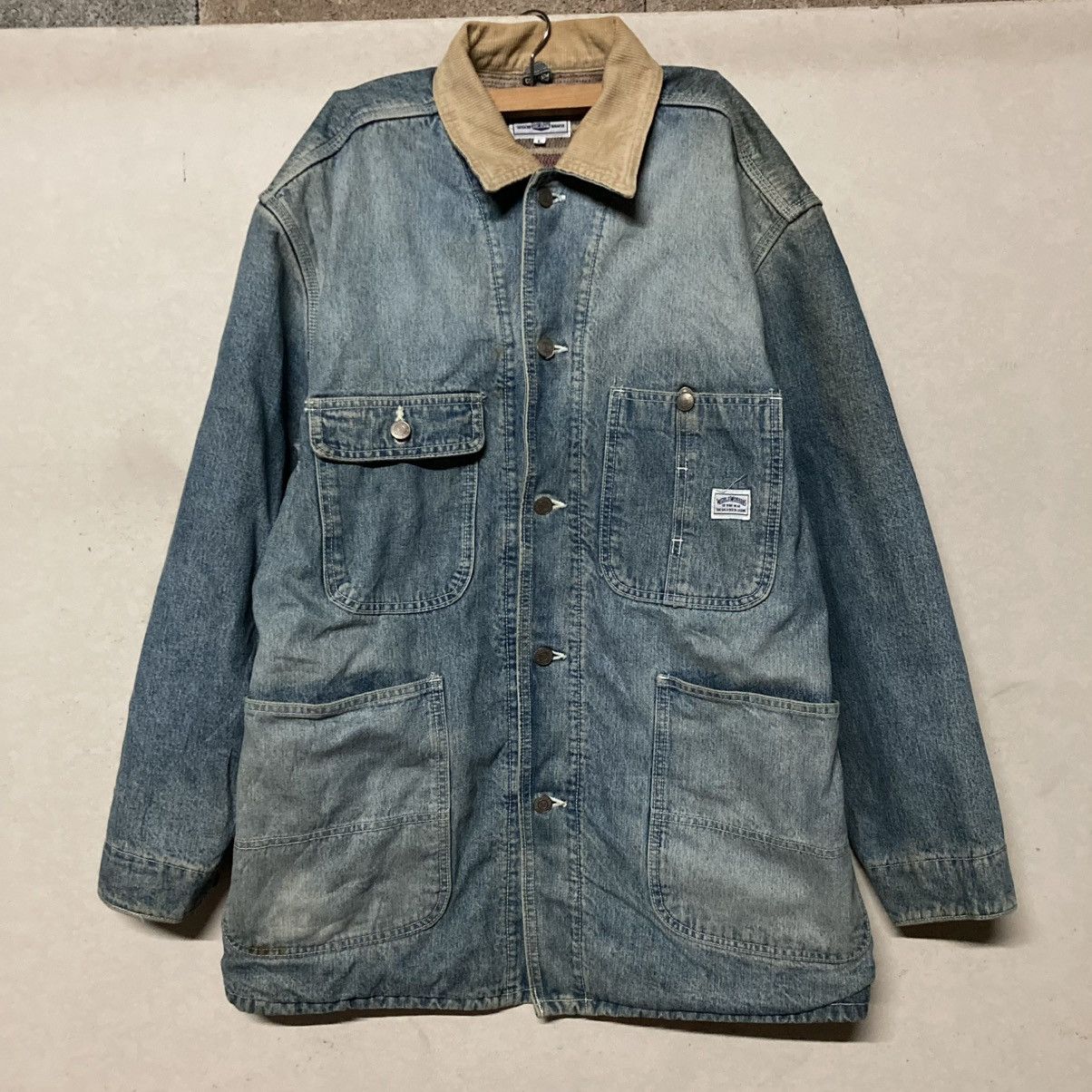 Designer × Japanese Brand × Vintage Big John Workwear Jacket Size US M / EU 48-50 / 2 - 1 Thumbnail
