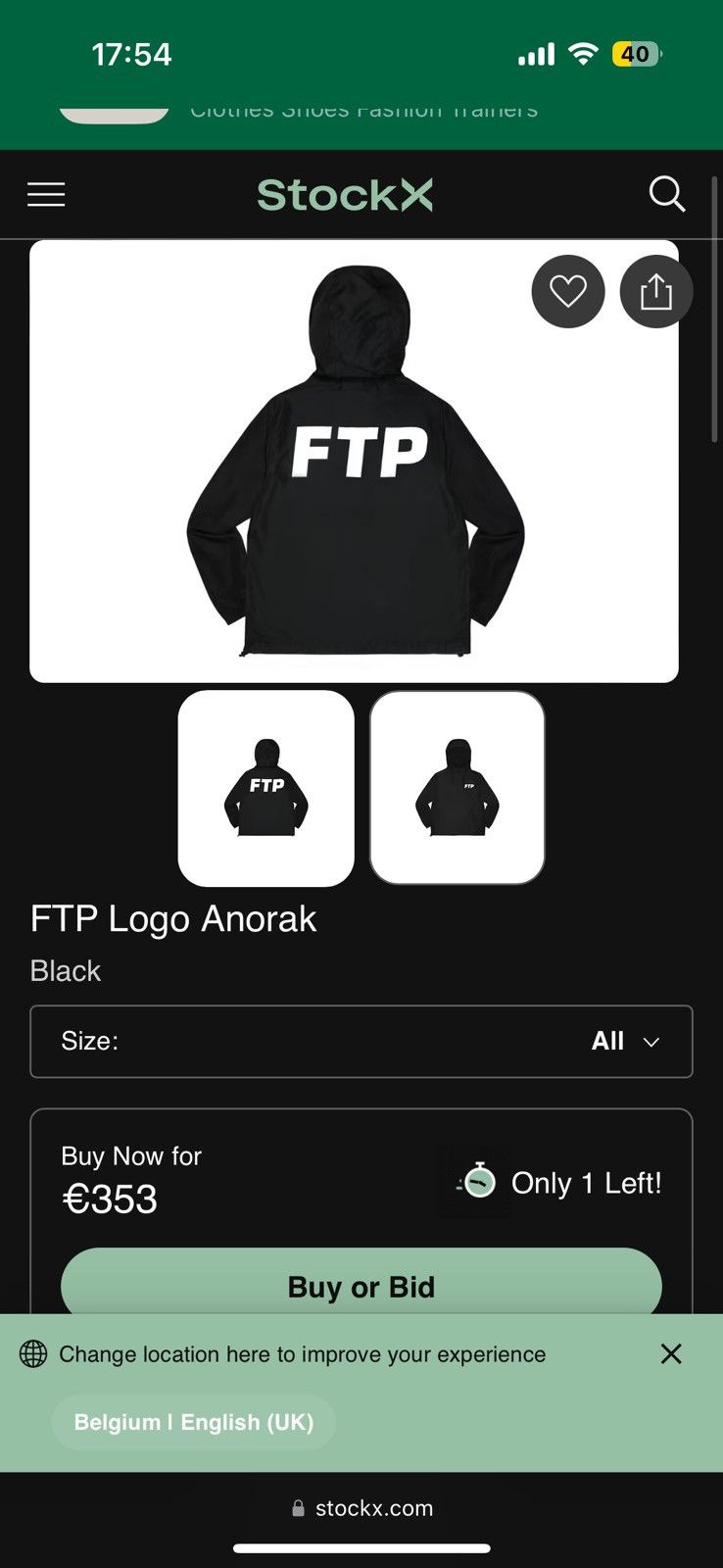 FTP Logo Anorak