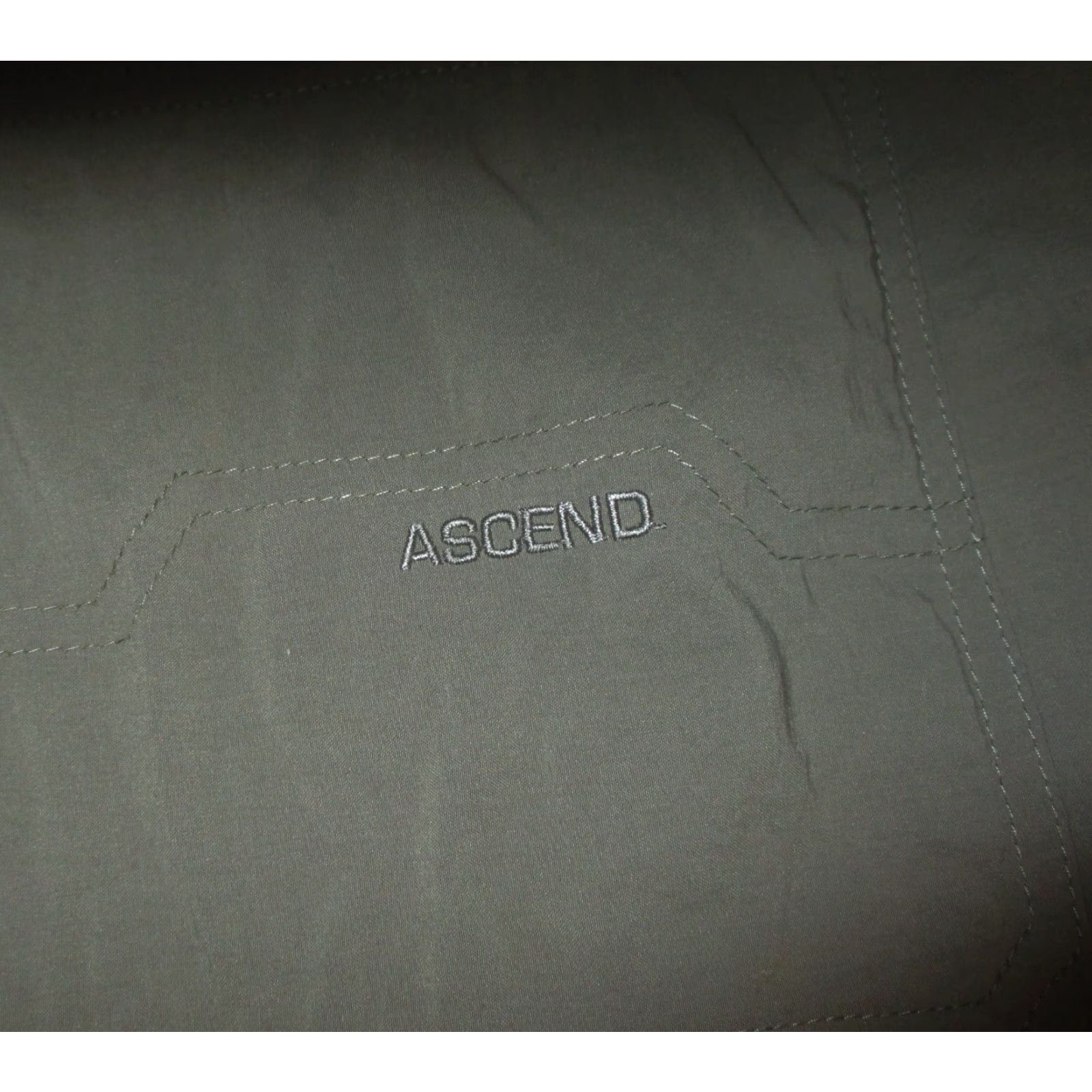 ASCENO ASCEND Taupe Tan Cargo Hiking Pants Men's 36X30 Cargo Pants Regular Taupe Nylon 36W 30L Mens Vintage No N/A Size US 36 / EU 52 - 5 Thumbnail
