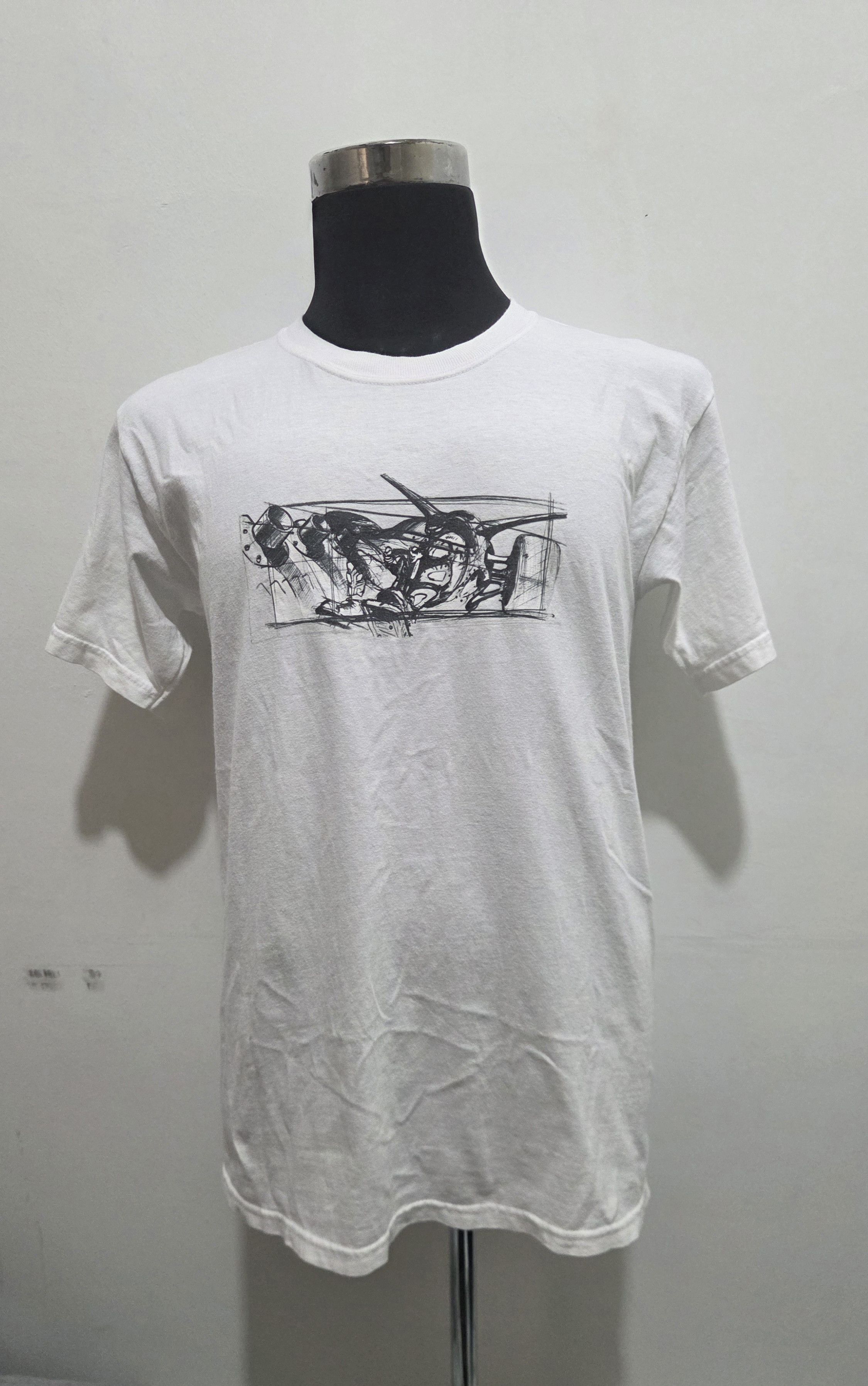 Oakley Vintage 90s Oakley USA Software Factory Pilot Graphic Shirt Size US M / EU 48-50 / 2 - 6 Thumbnail