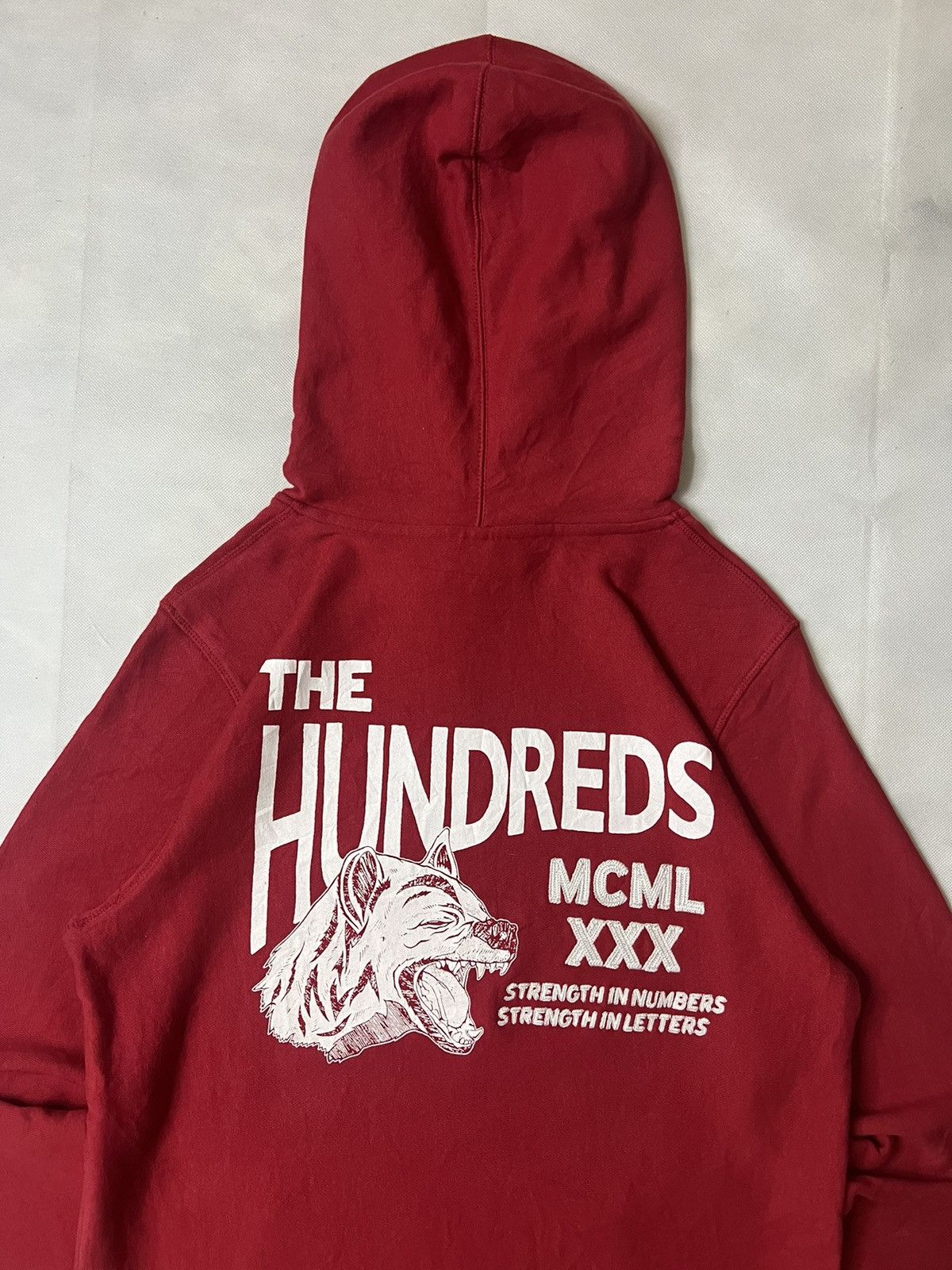 The Hundreds The Hundreds Red Pullover Hoodie Size US M / EU 48-50 / 2 - 10 Thumbnail