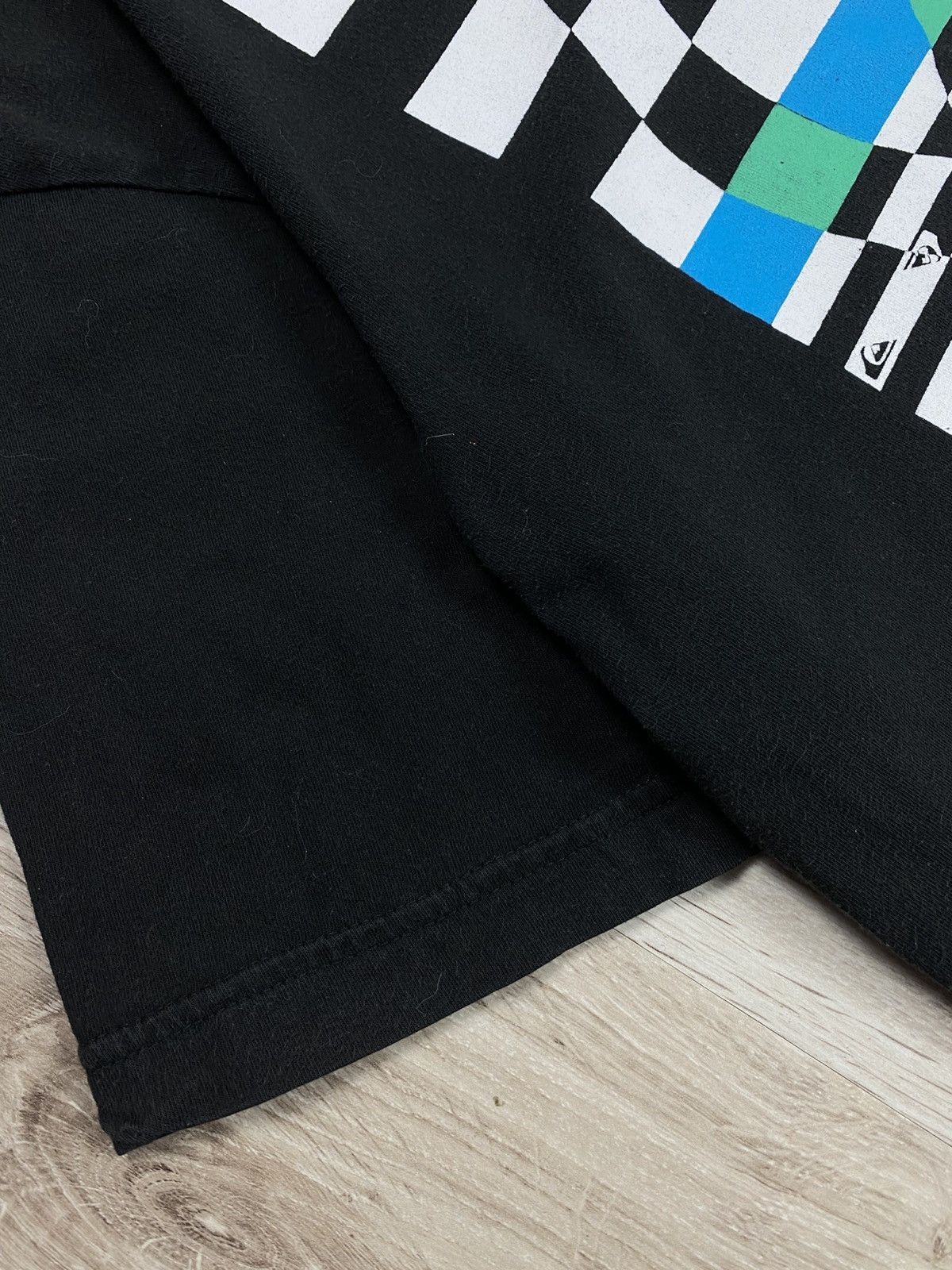 Affliction Vintage Quiksilver Affliction Style Surfing Black T-shirt XL Size US XL / EU 56 / 4 - 13 Thumbnail