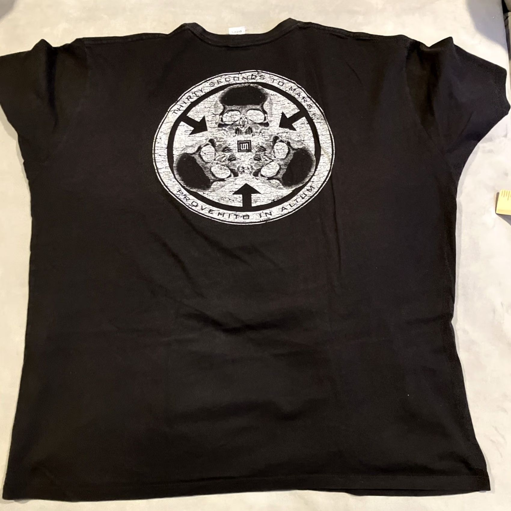 Doublet VINTAGE 30 Seconds To Mars 2008 T Shirt XL Black Double Sided Awesome Men's Size US XL / EU 56 / 4 - 6 Thumbnail