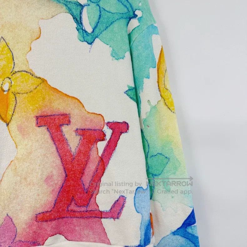 Louis Vuitton Louis Vuitton Colored ink three-flower printing logo sweat Size US XS / EU 42 / 0 - 6 Thumbnail
