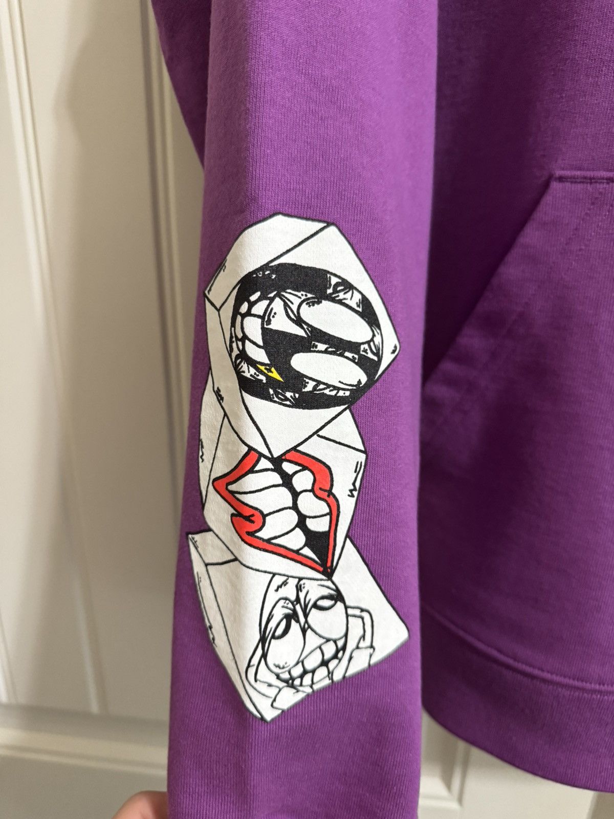 Chrome Hearts × Matty Boy Chrome Hearts Matty Boy I Want More Not Less Hoodie Purple Size US L / EU 52-54 / 3 - 3 Thumbnail