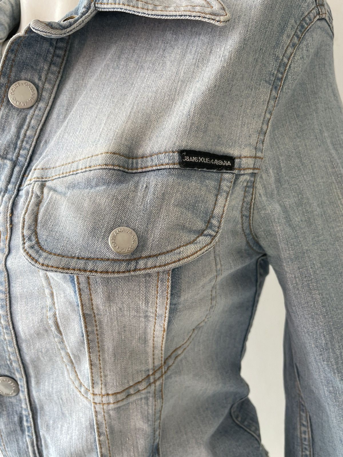 Dolce & Gabbana Dolce Gabbana denim shirt Size M / US 6-8 / IT 42-44 - 7 Thumbnail