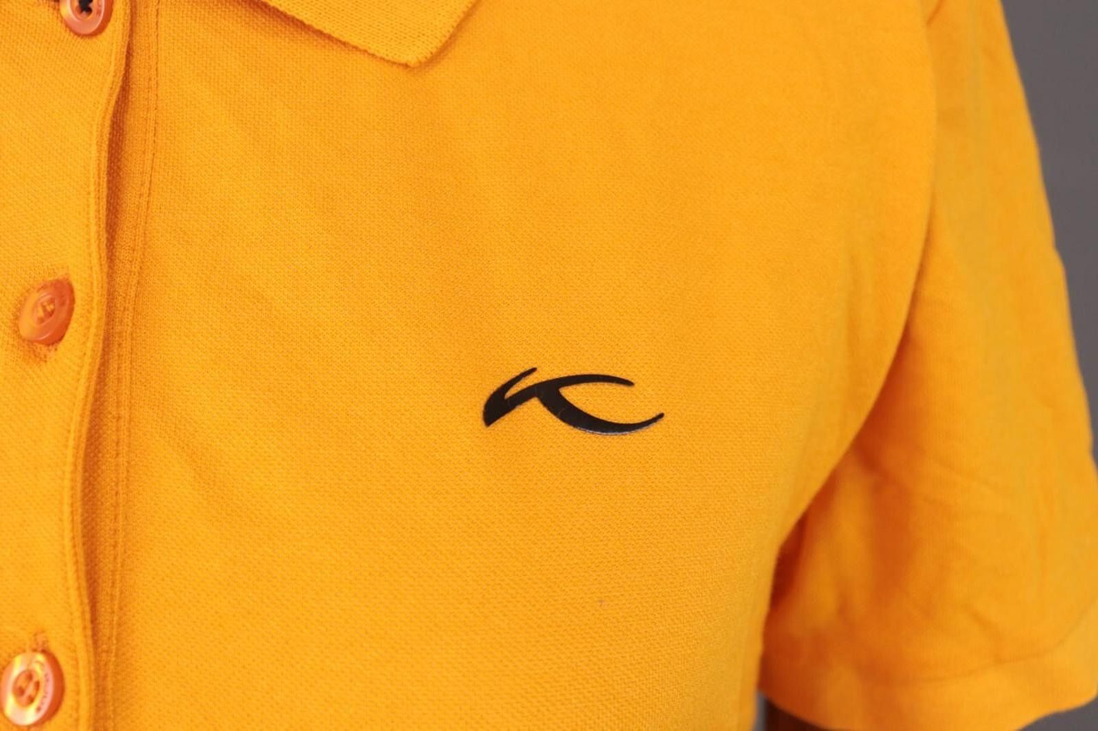 KJUS KJUS Systems Orange Short Sleeve Polo Shirt Size 42 / XL Size XL / US 12-14 / IT 48-50 - 5 Thumbnail