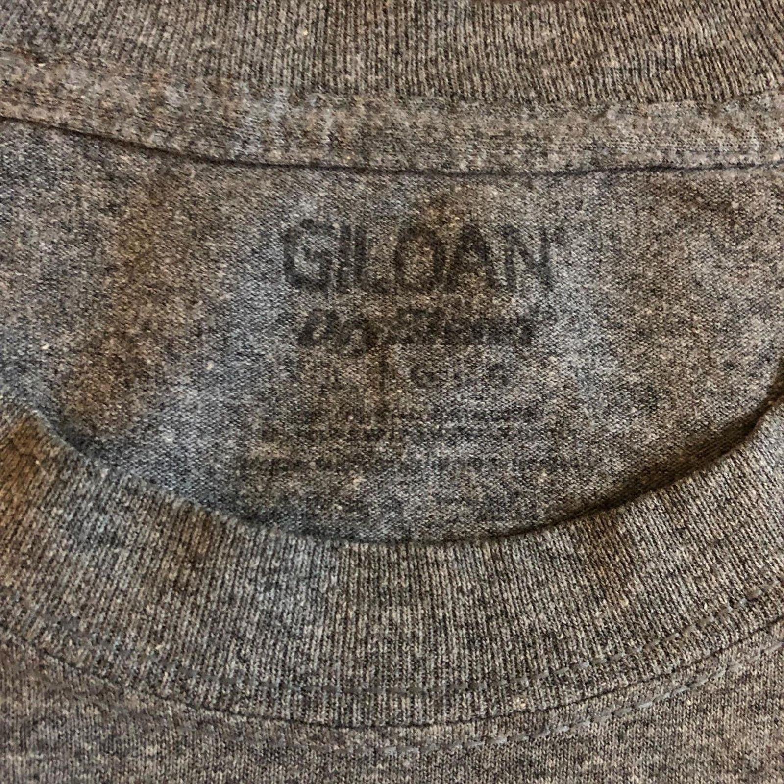 Gildan Men’s Grey Virginia State Baseball Graphic Tee Size US L / EU 52-54 / 3 - 4 Thumbnail